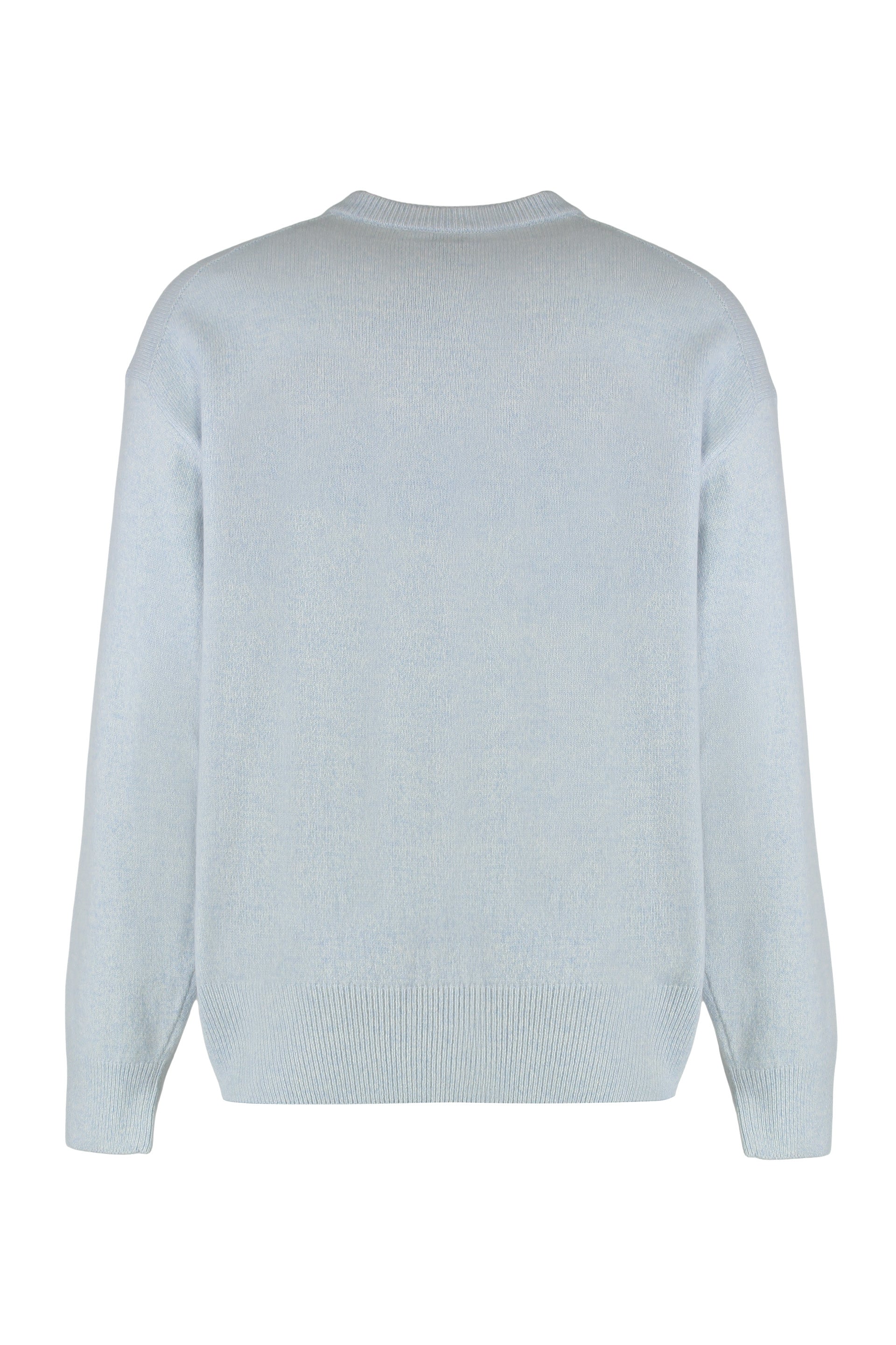 Wool crew neck sweater