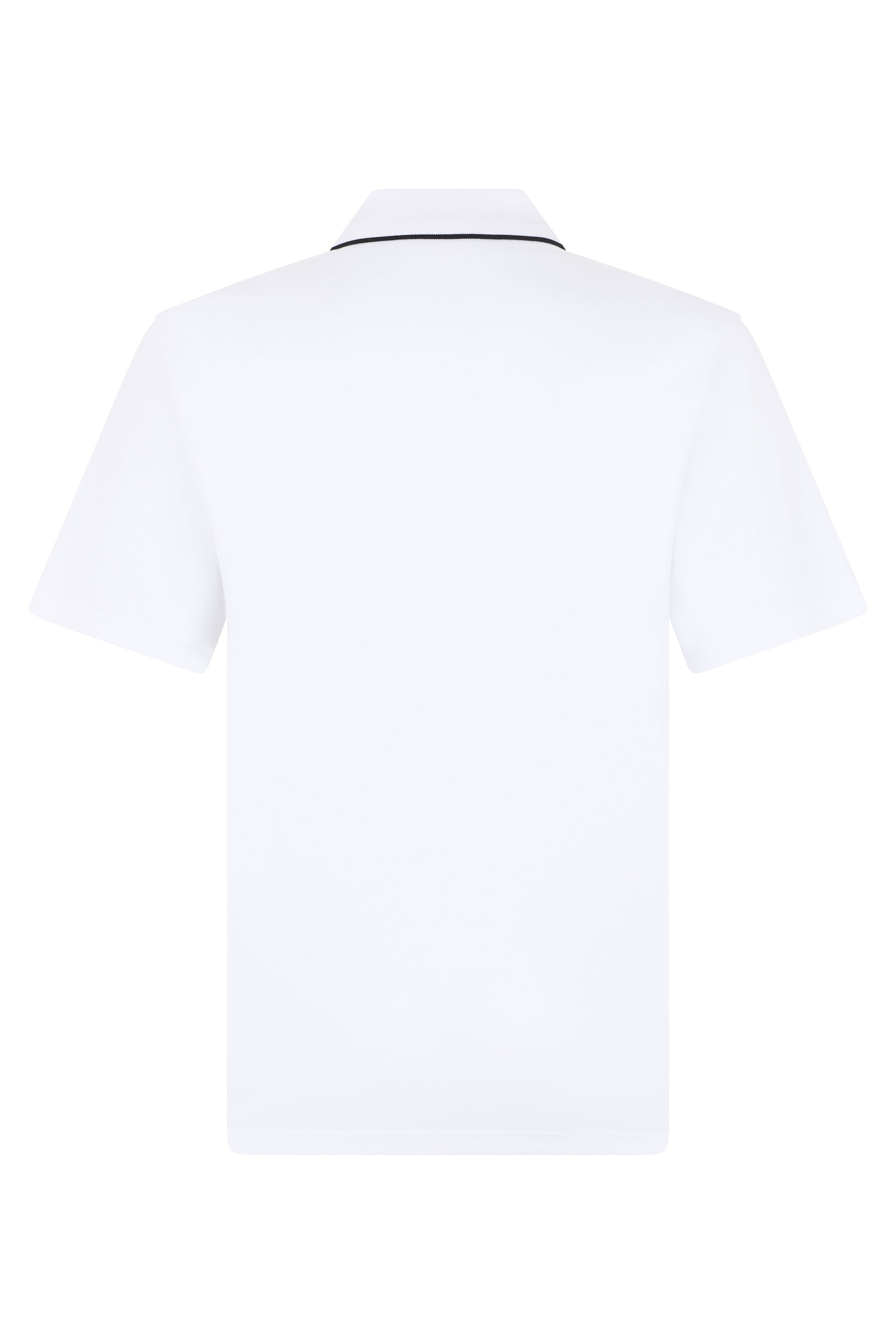Cotton polo with logo