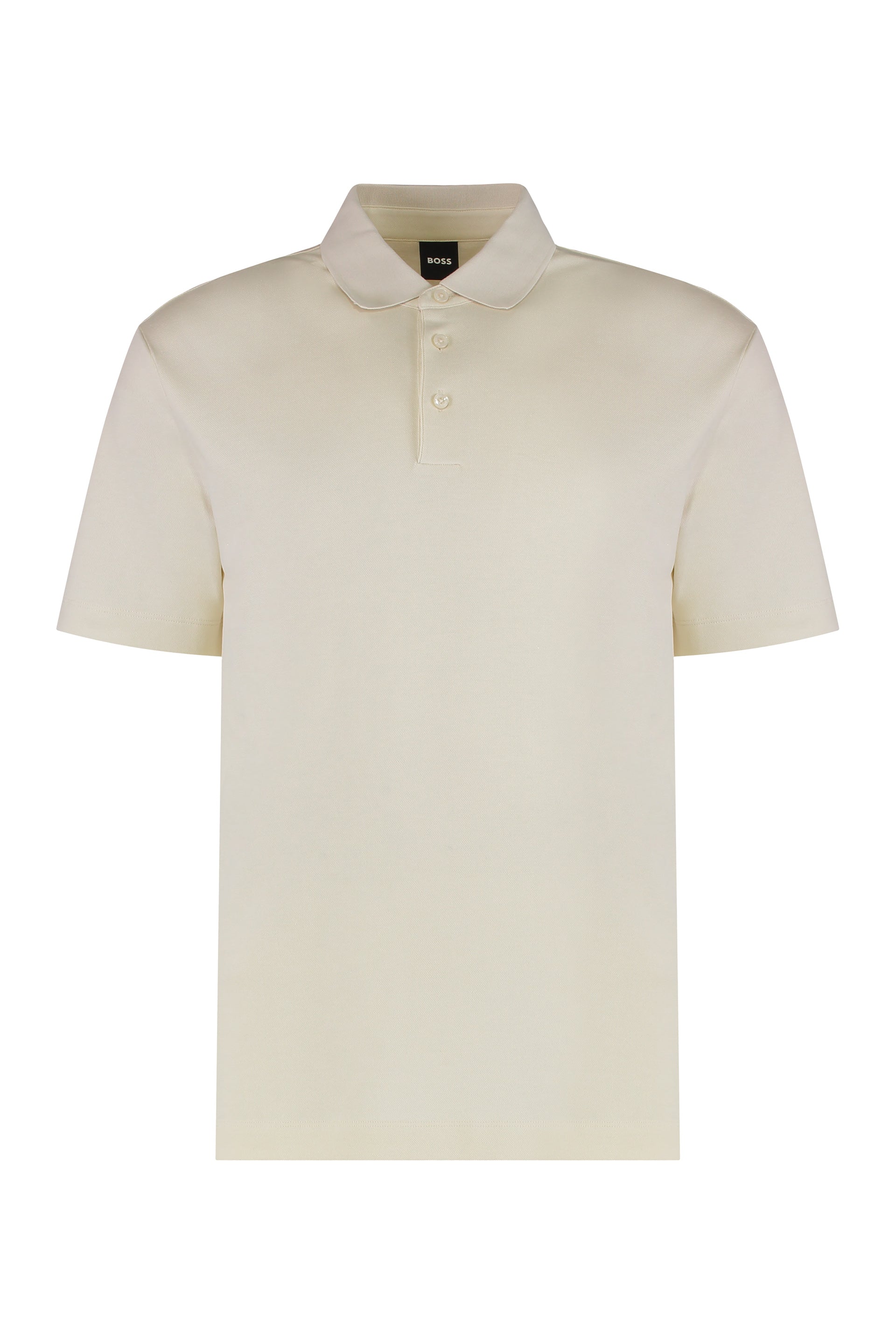 Cotton blend polo