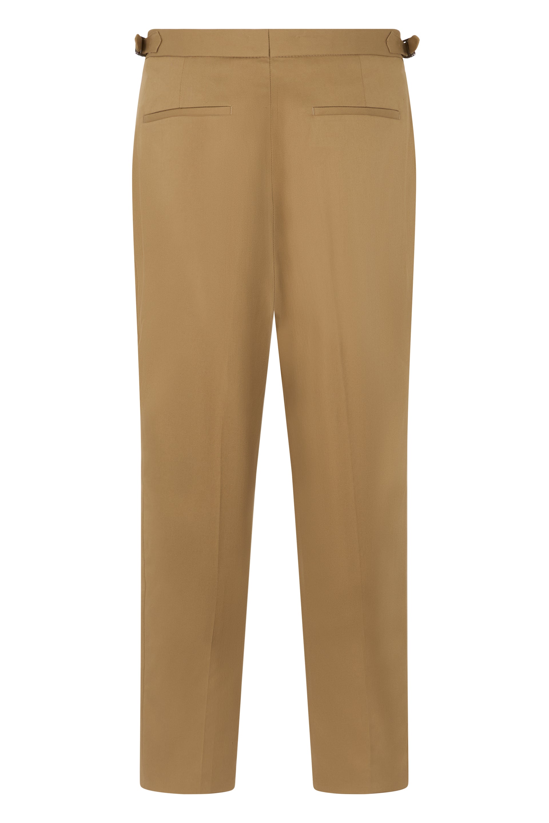 Straight trousers in cotton