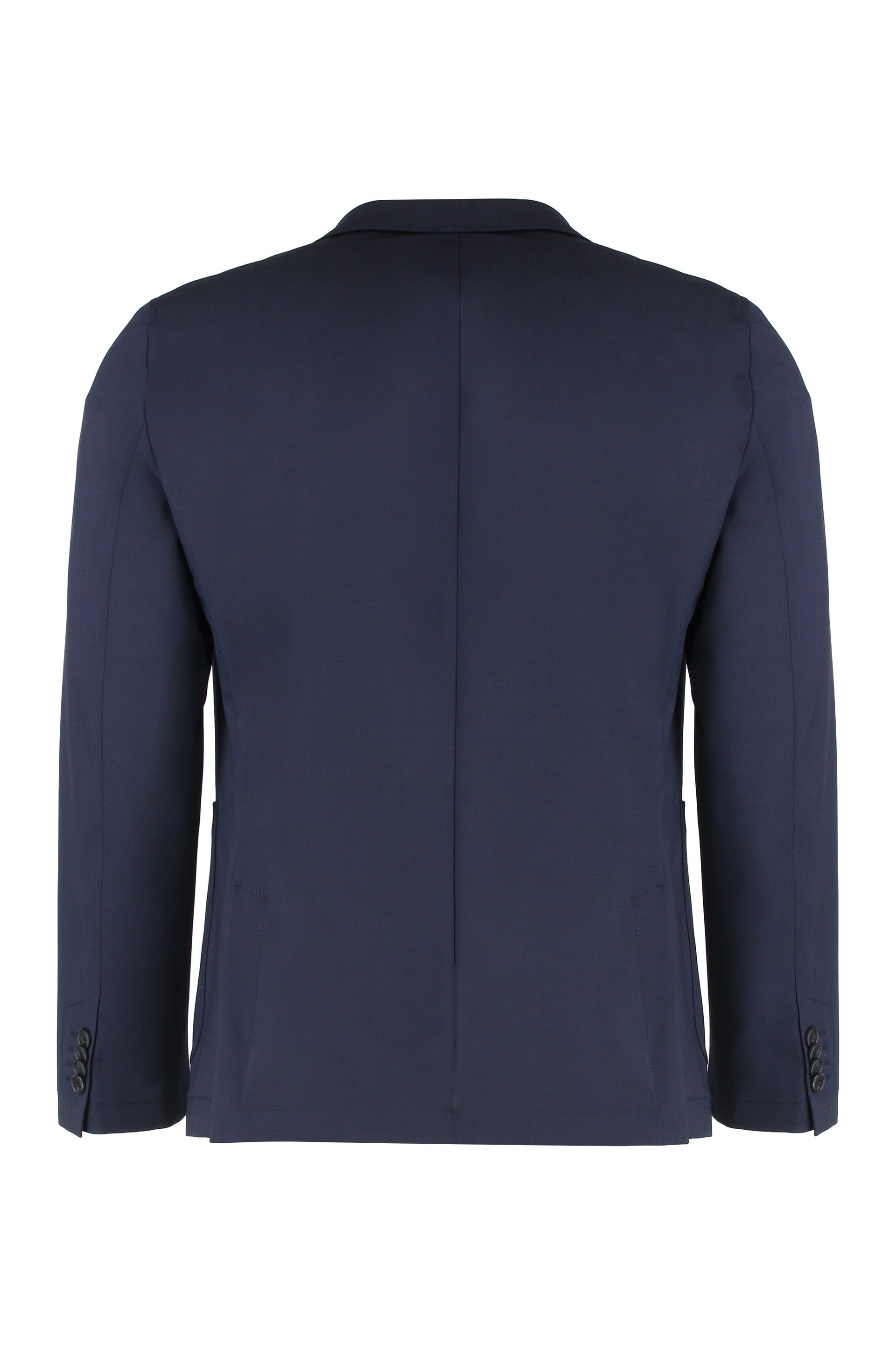 Slim fit blazer in wool