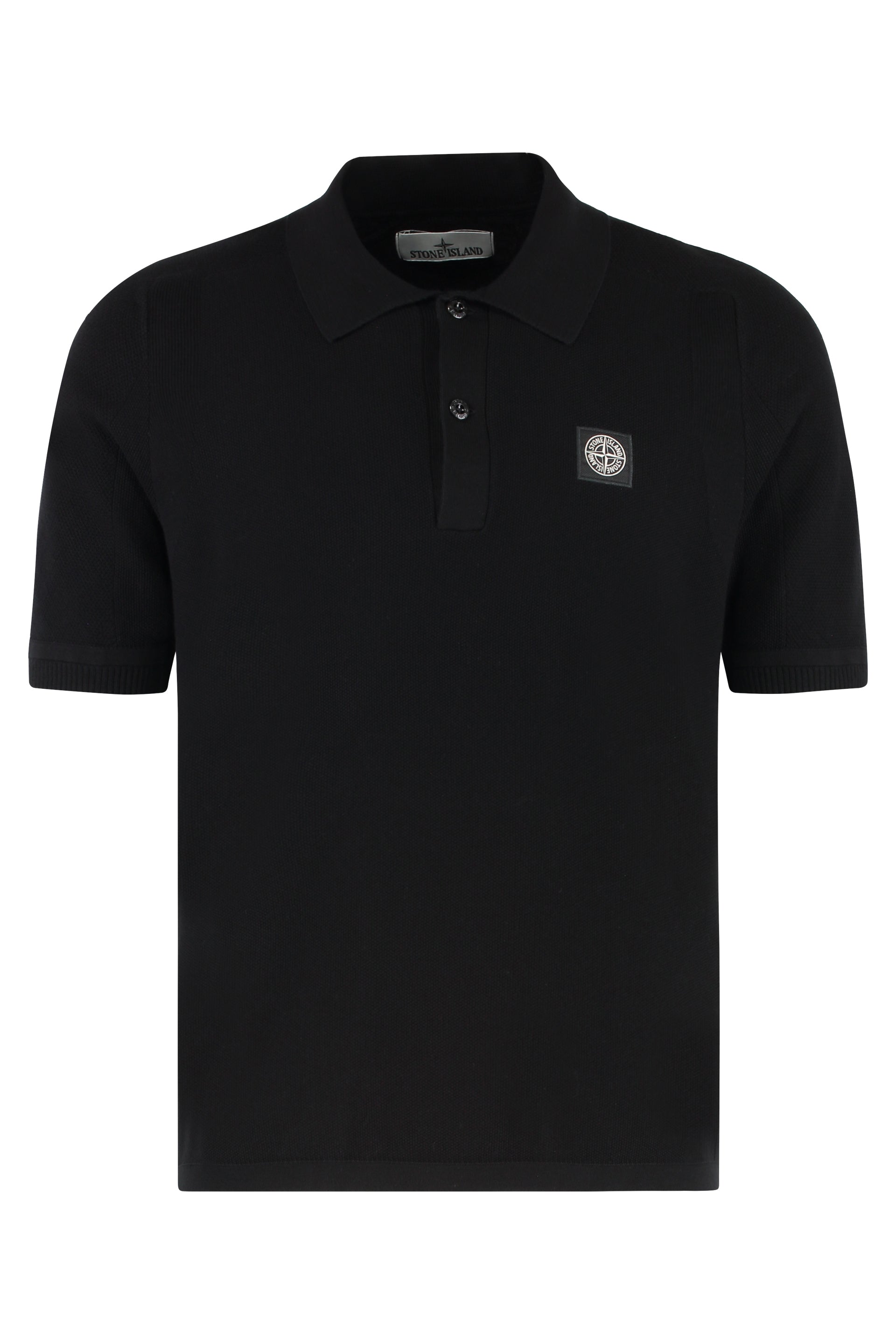 Cotton-piqué polo shirt
