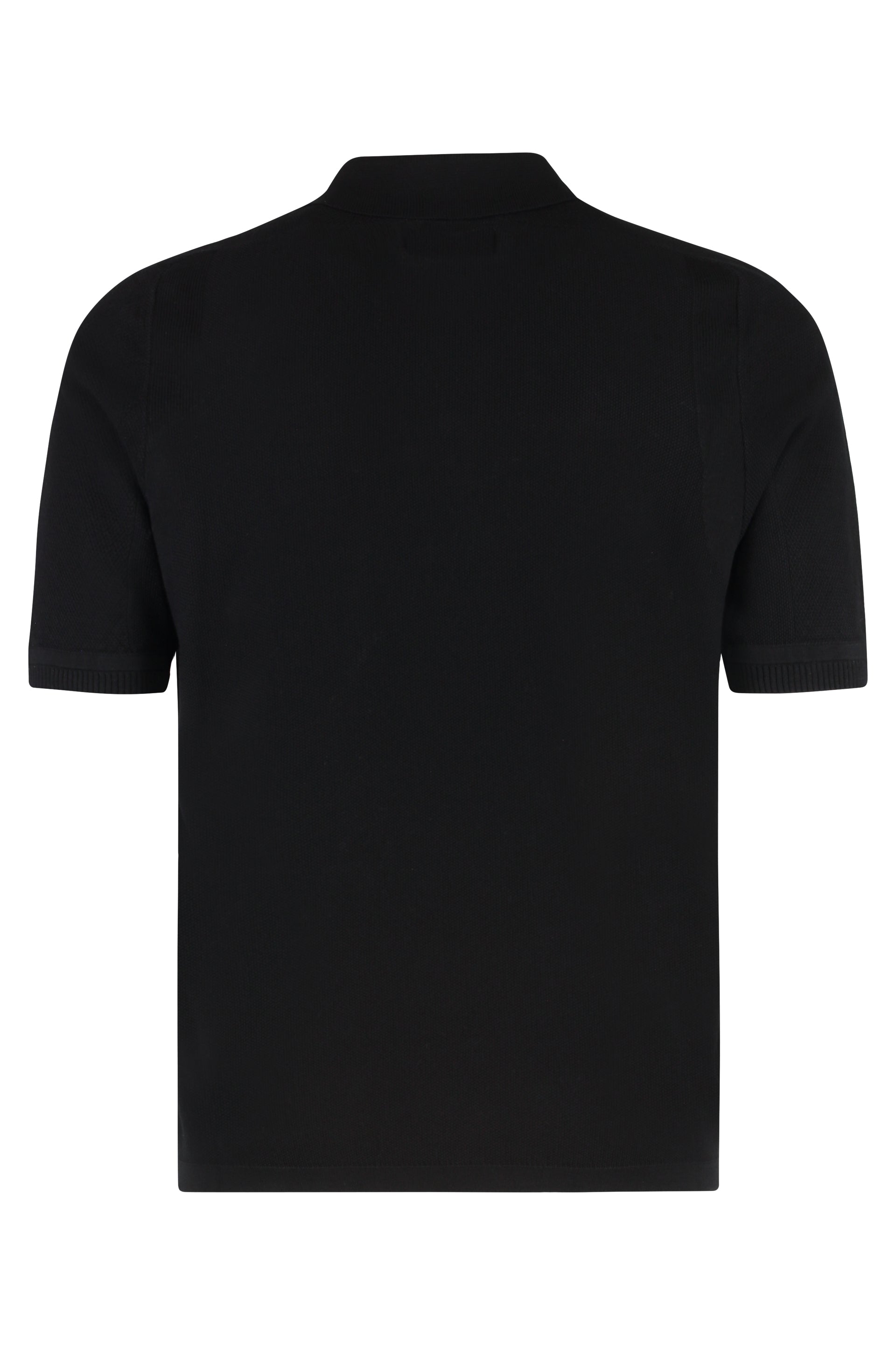 Cotton-piqué polo shirt