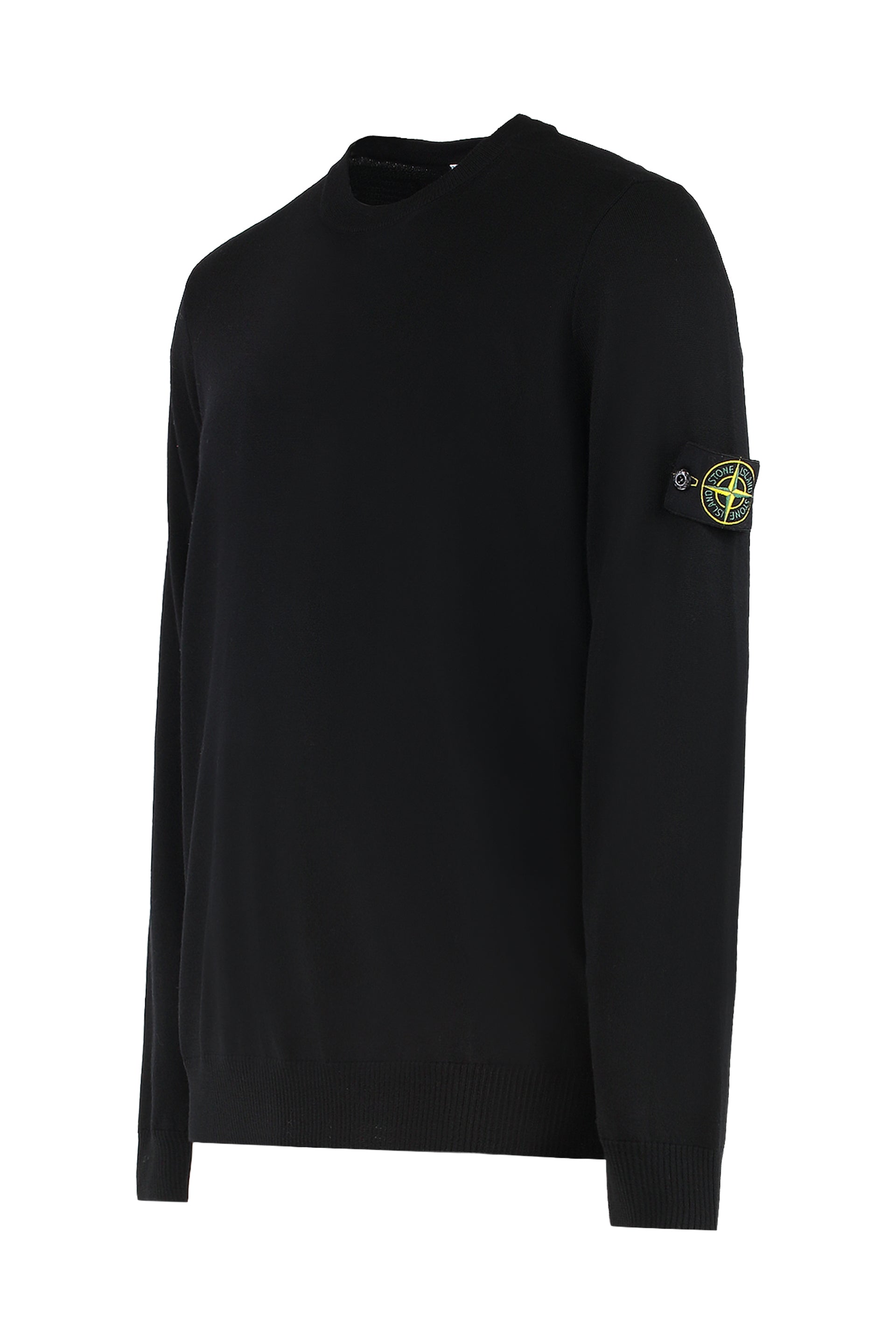 virgin wool crew-neck sweater