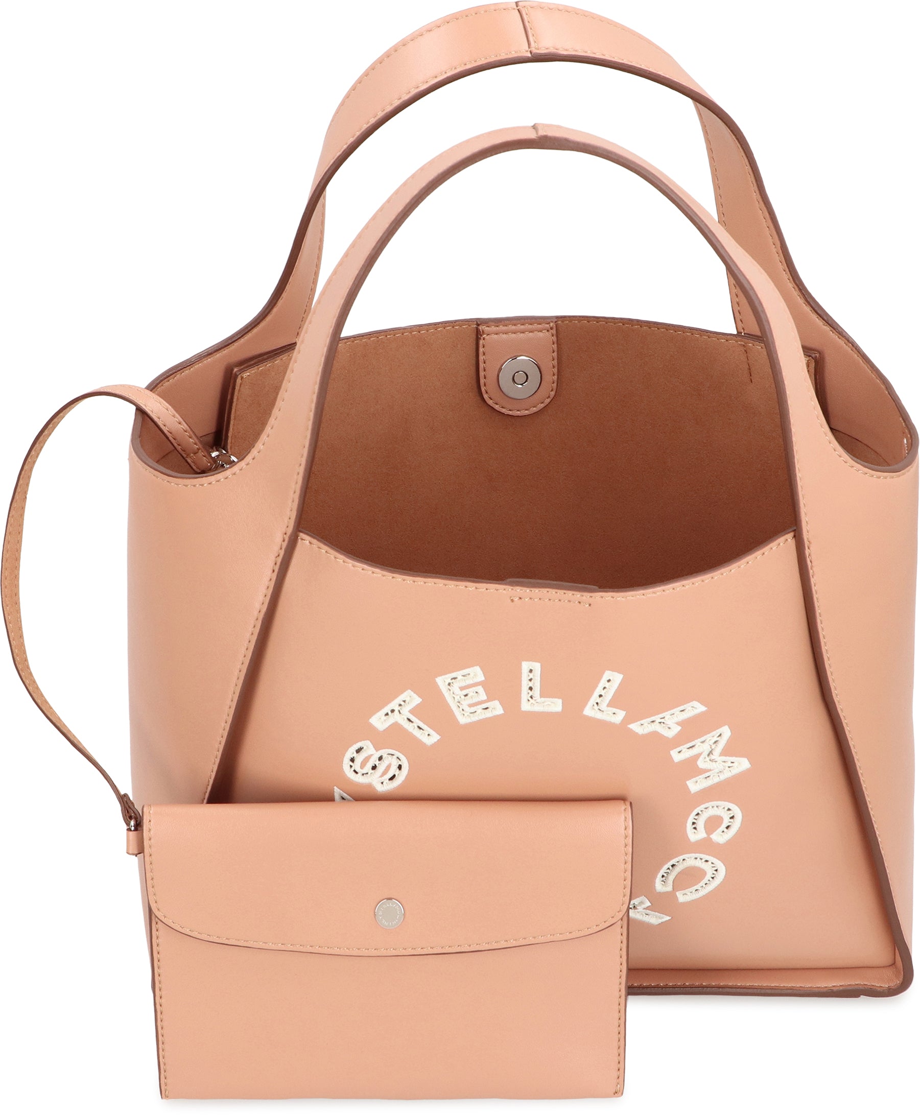 Shoulder bag with logo