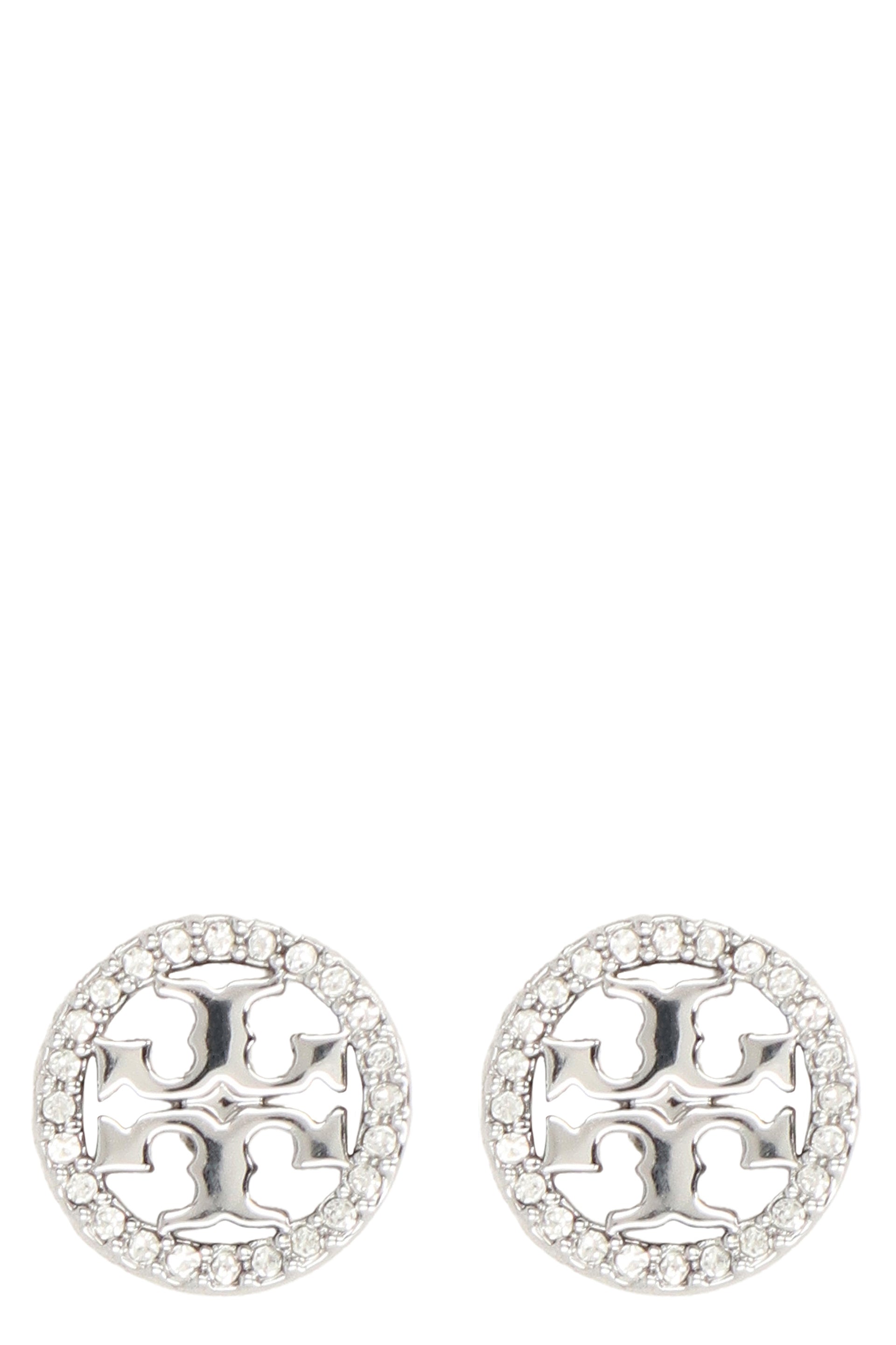 Miller logoed earrings