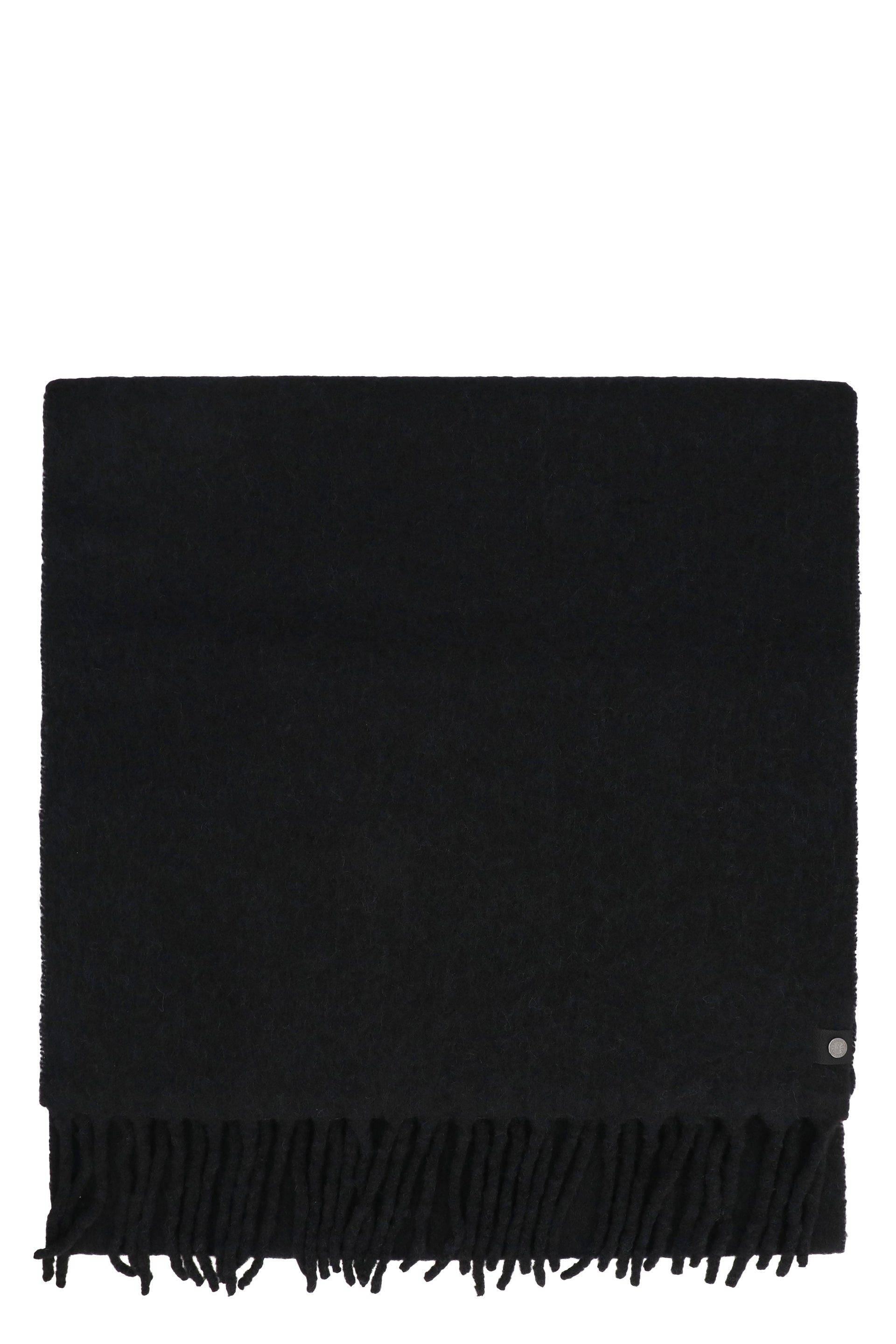 Knitted wool scarf