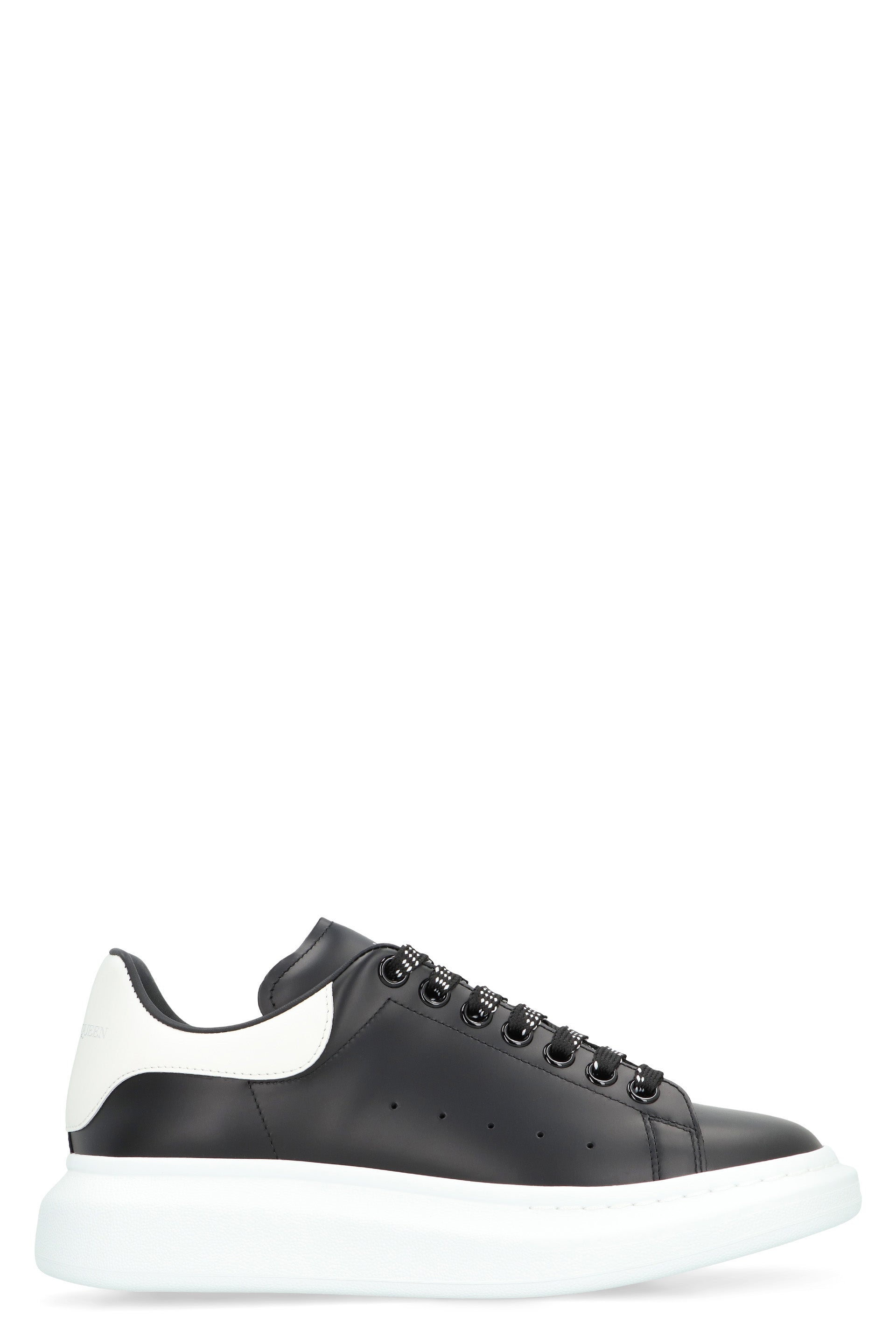 Leather chunky sneakers