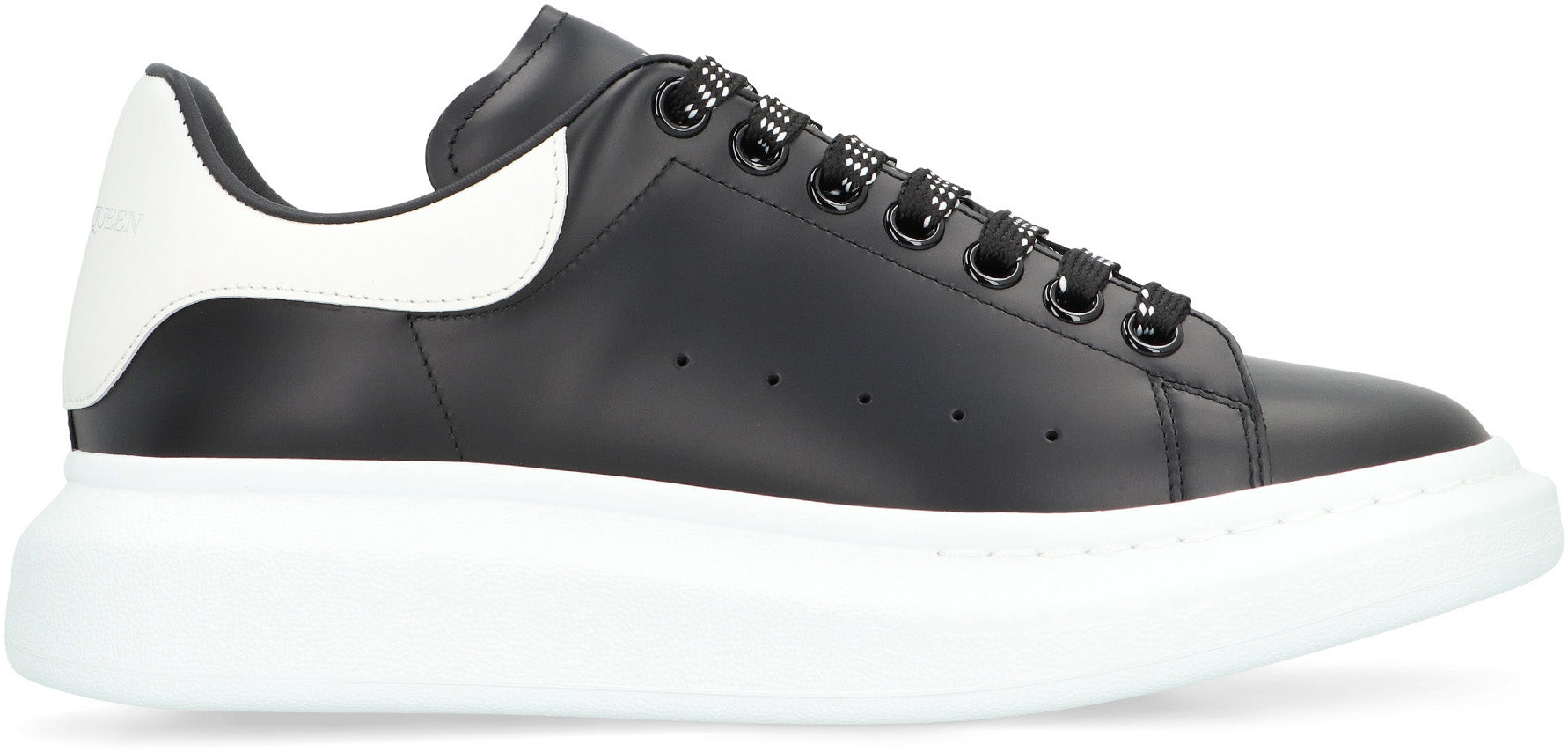Leather chunky sneakers
