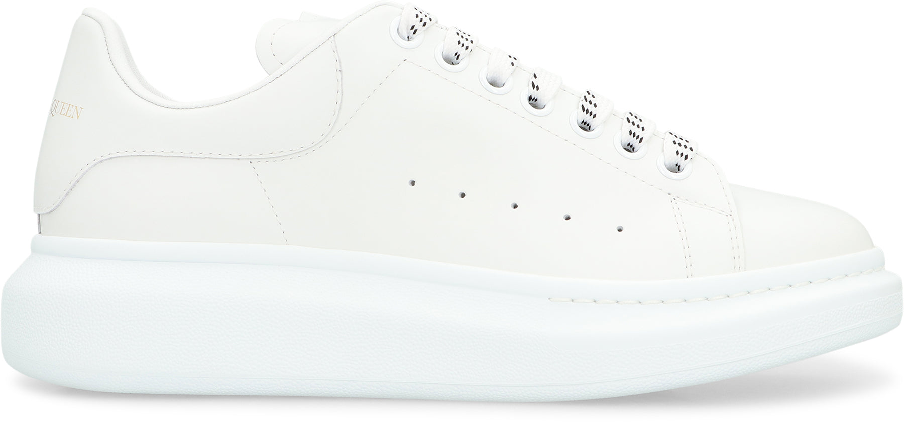 Leather chunky sneakers