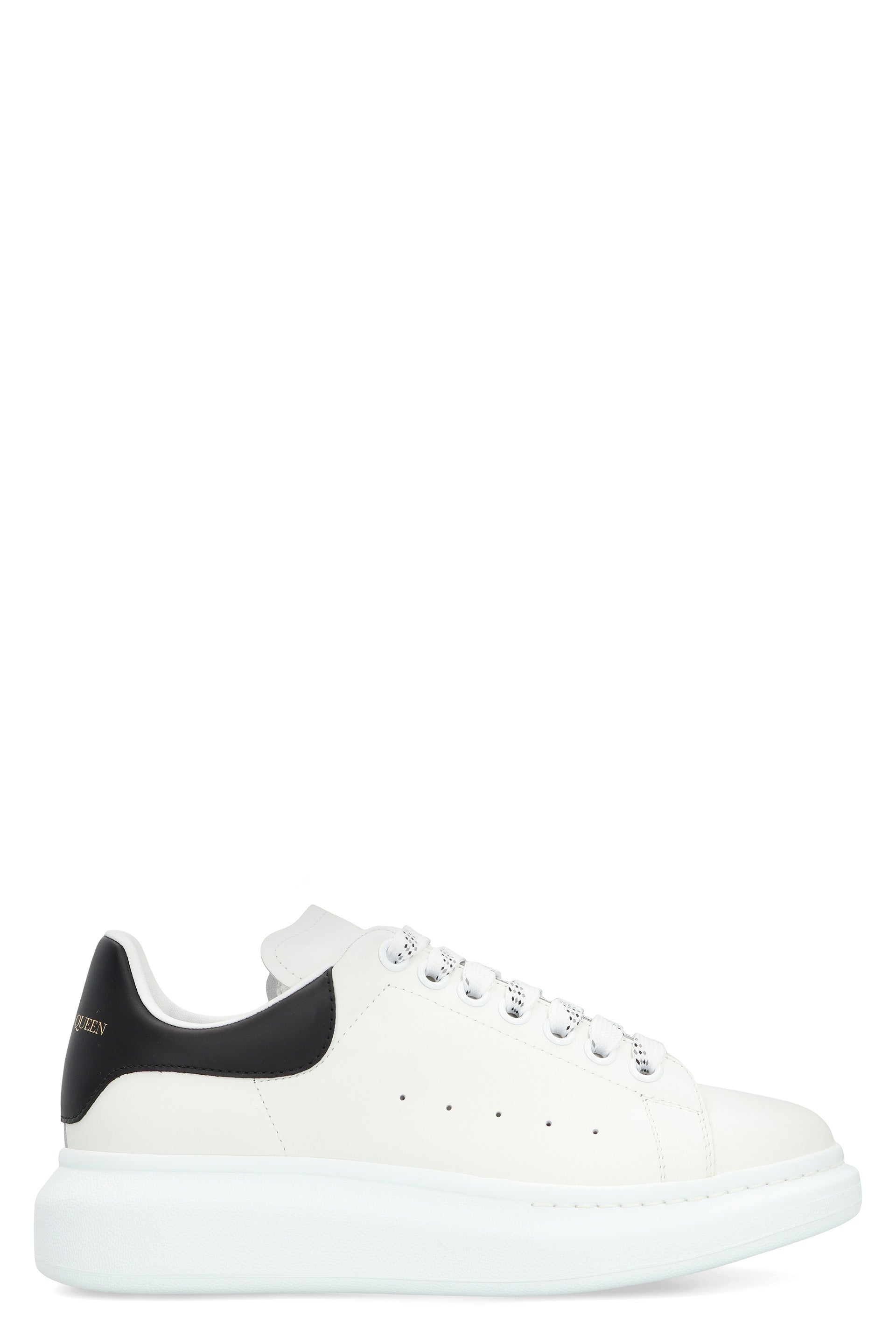 Leather chunky sneakers