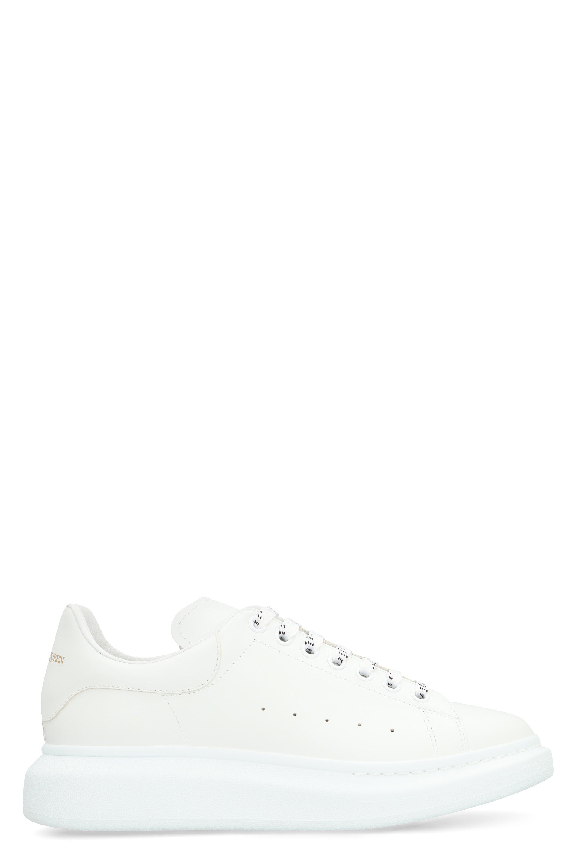 Leather chunky sneakers