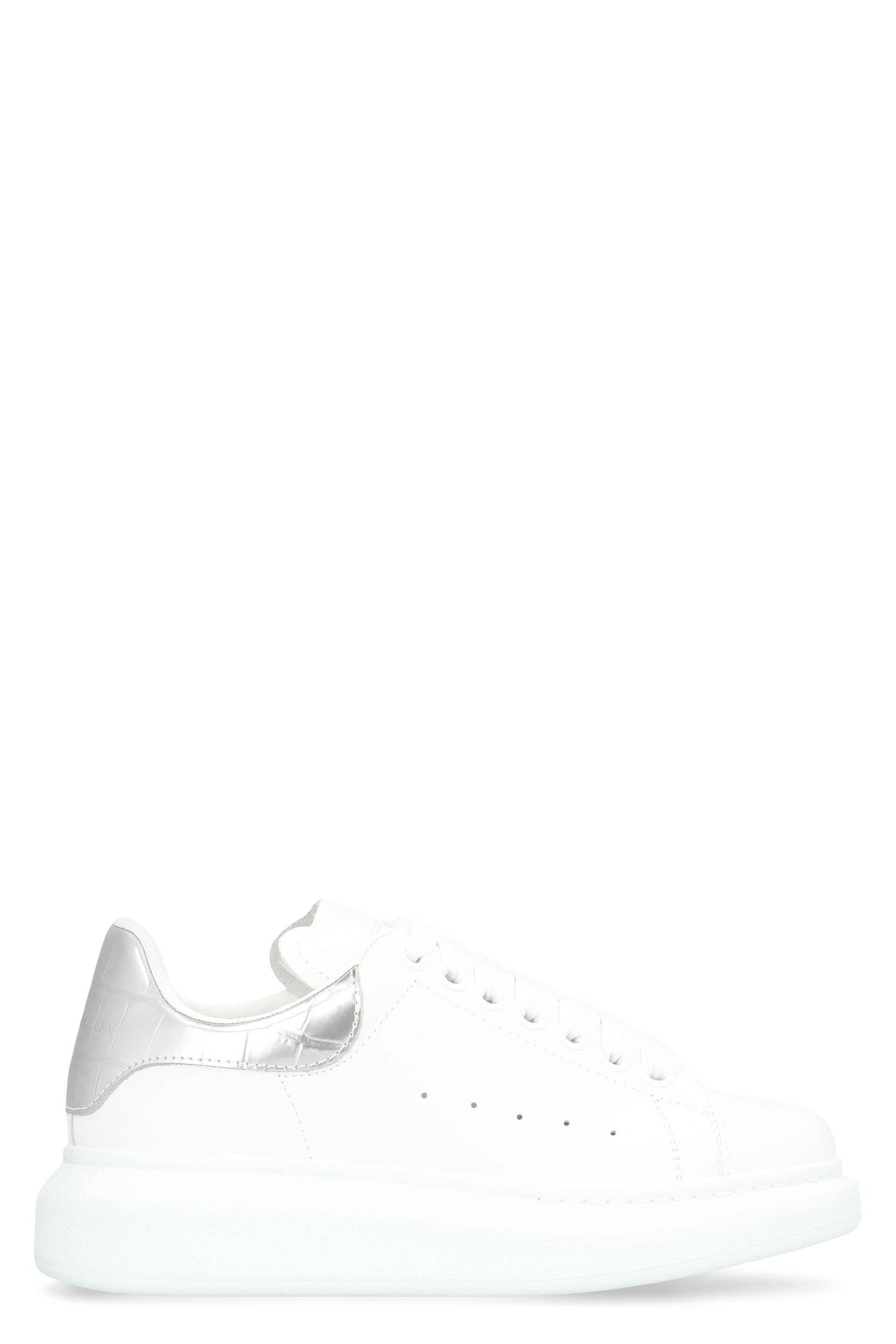 Leather chunky sneakers