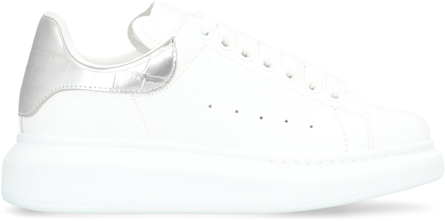 Leather chunky sneakers