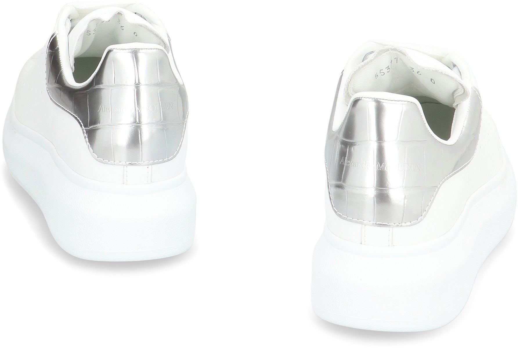 Leather chunky sneakers