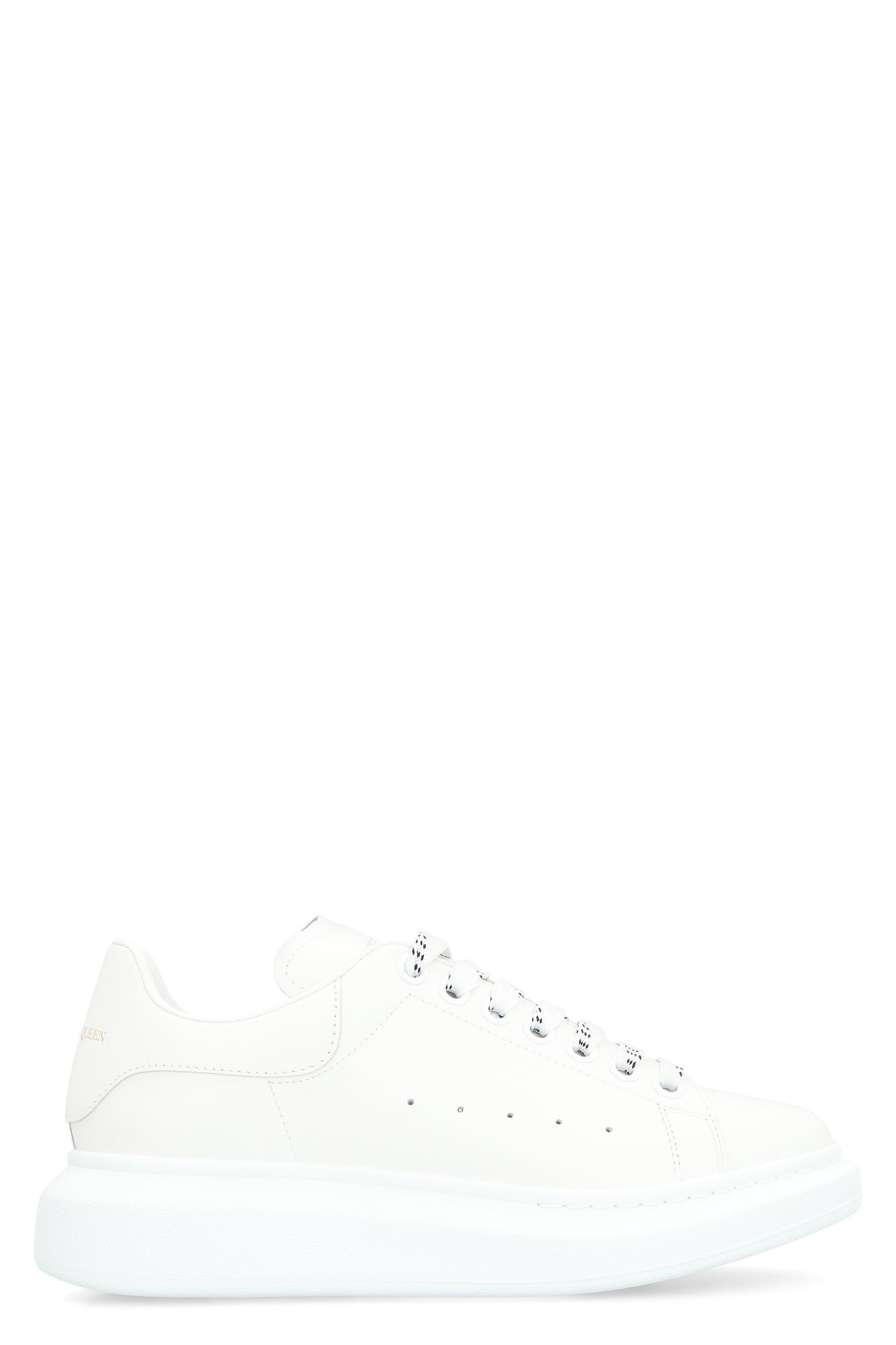 Leather chunky sneakers