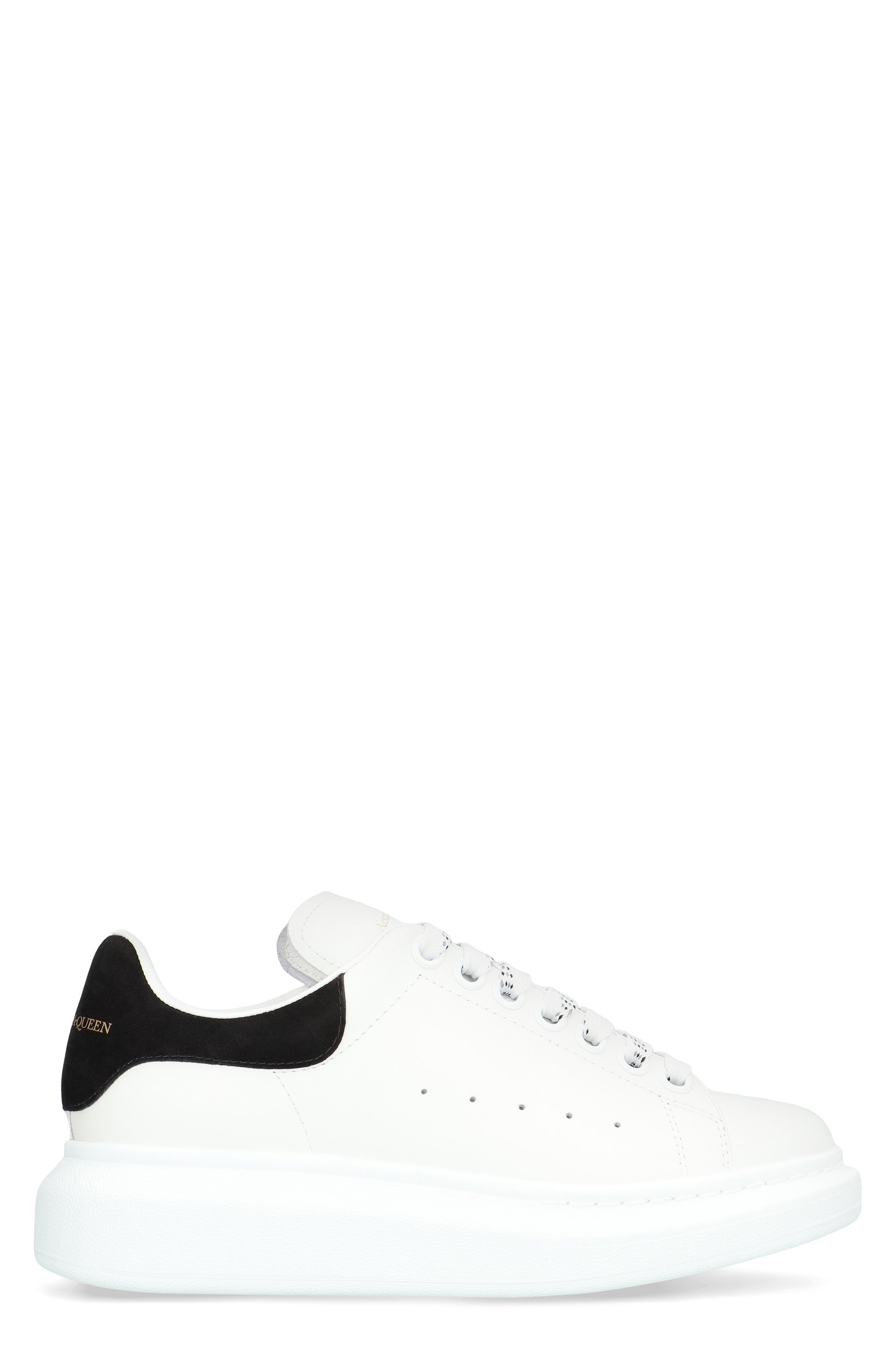 Leather chunky sneakers