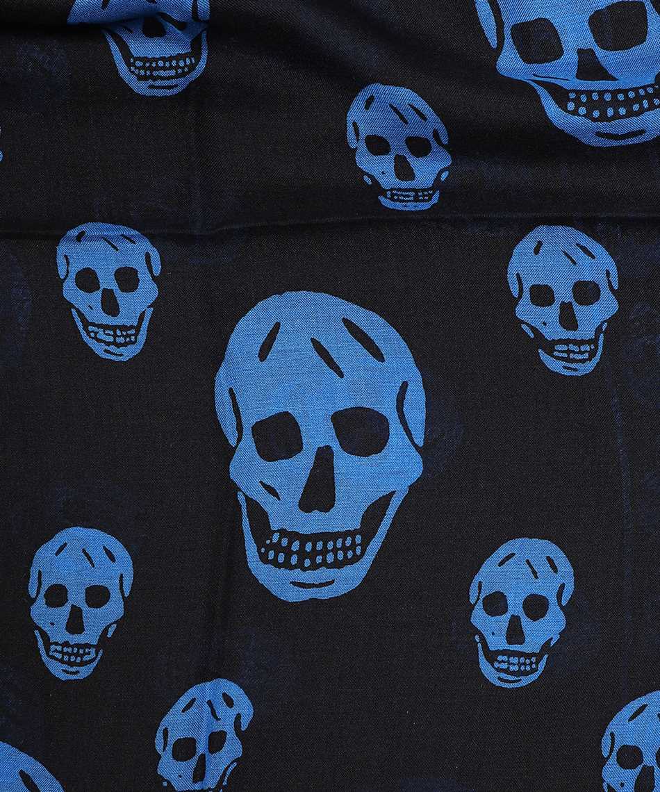 Skull print scarf