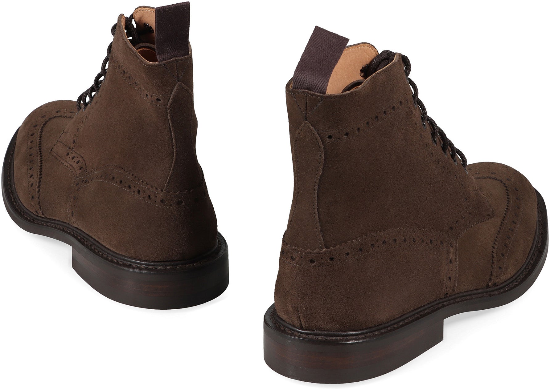 Stow lace-up ankle boots