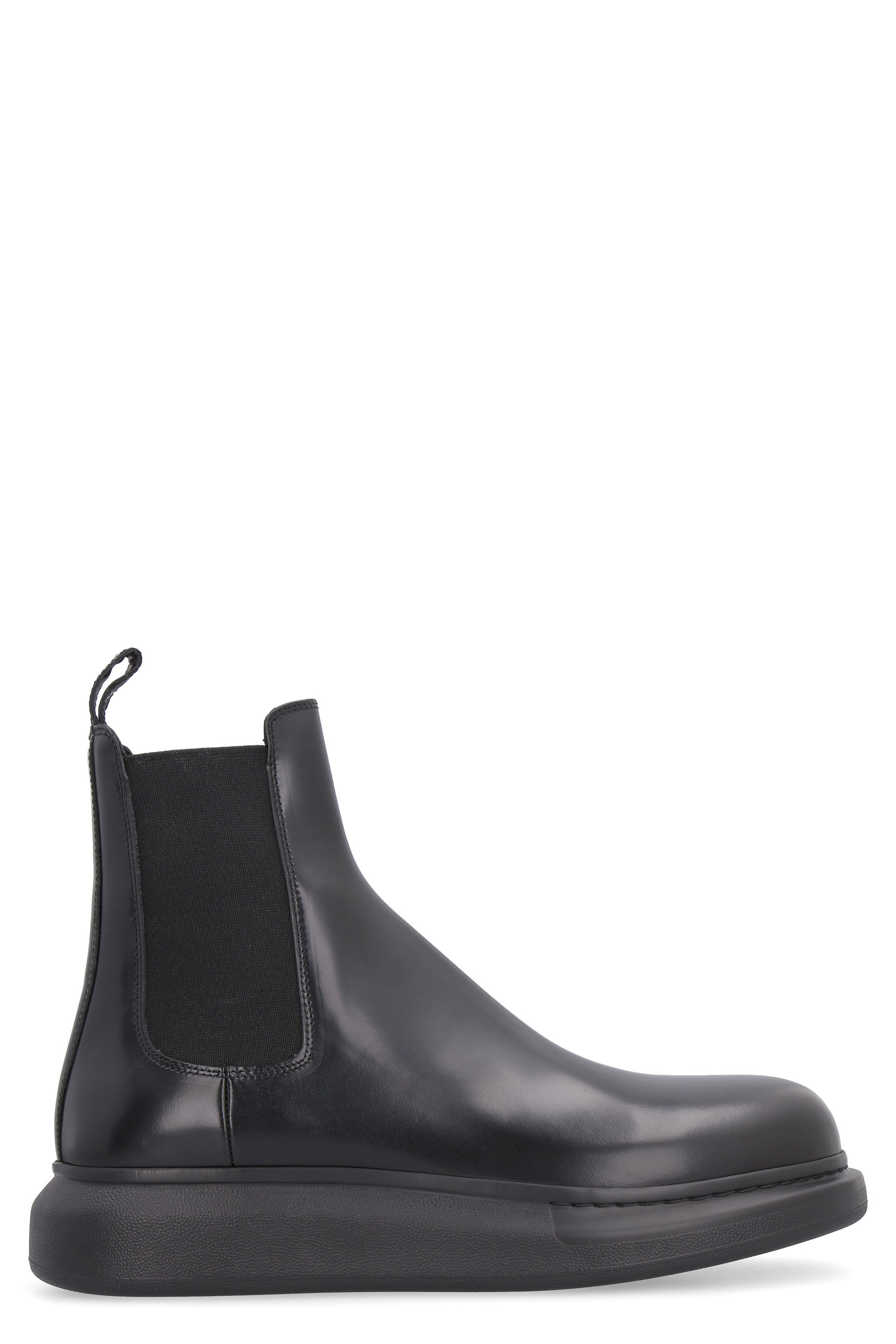 Hybrid leather Chelsea boots