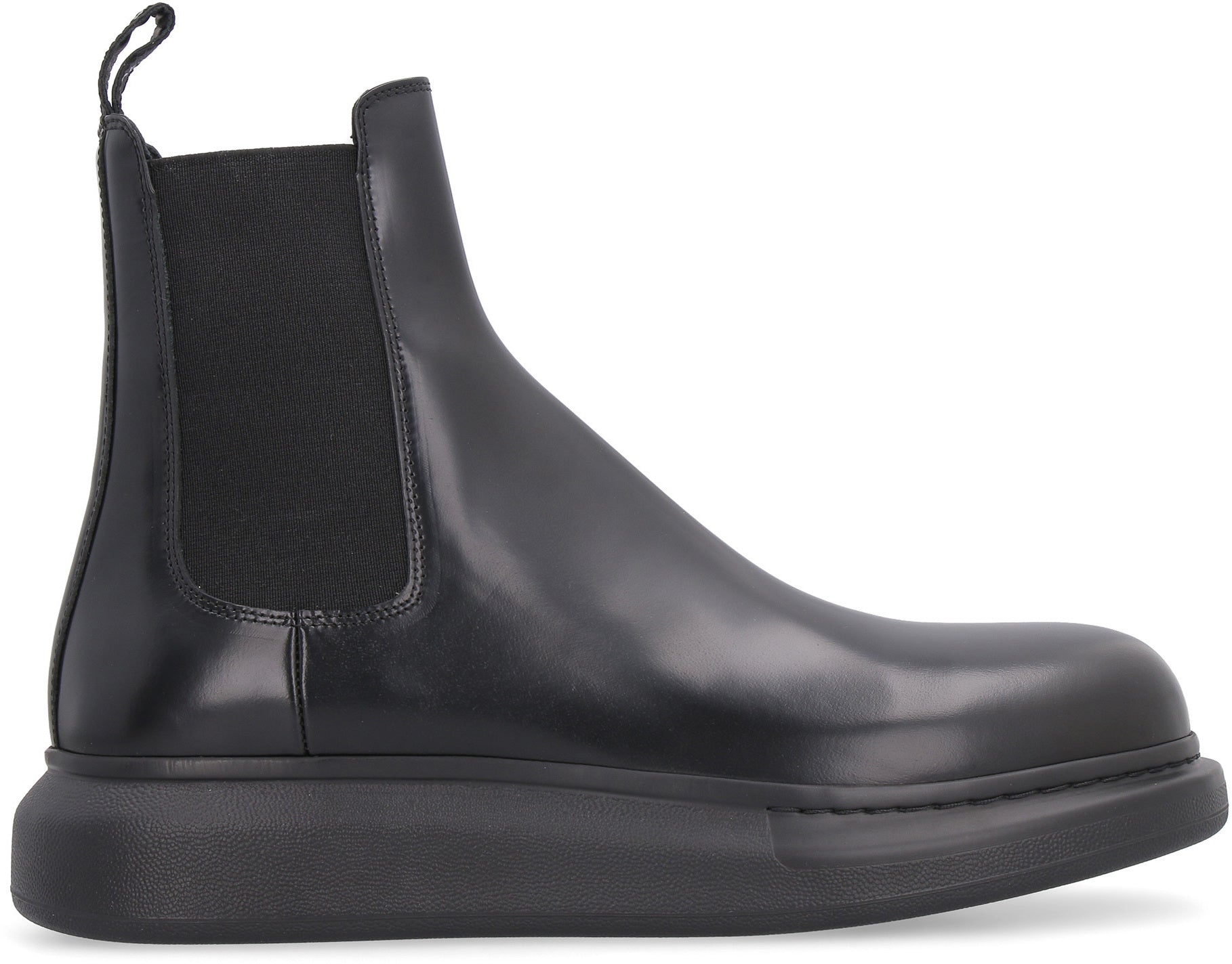 Hybrid leather Chelsea boots