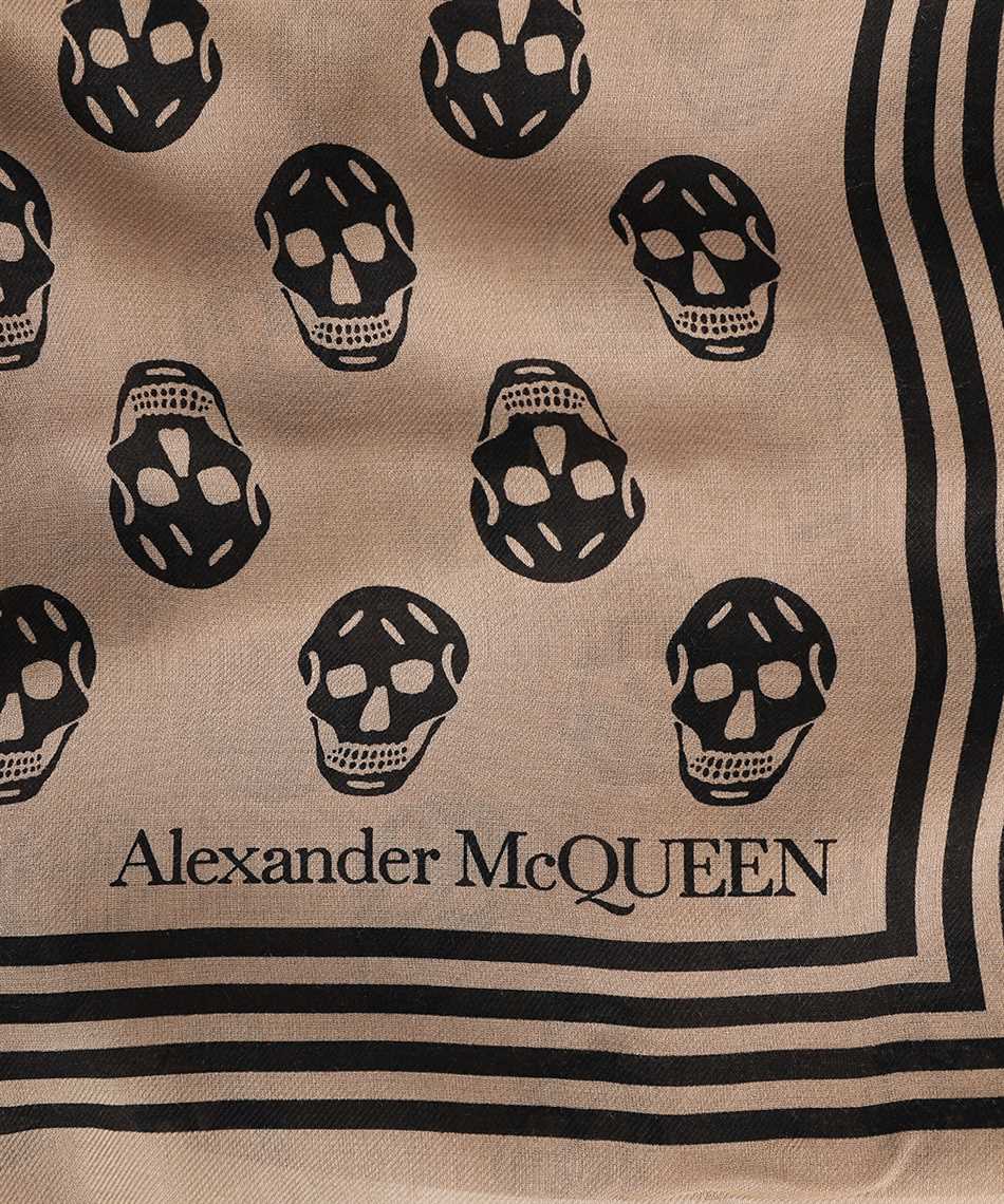 Skull print scarf