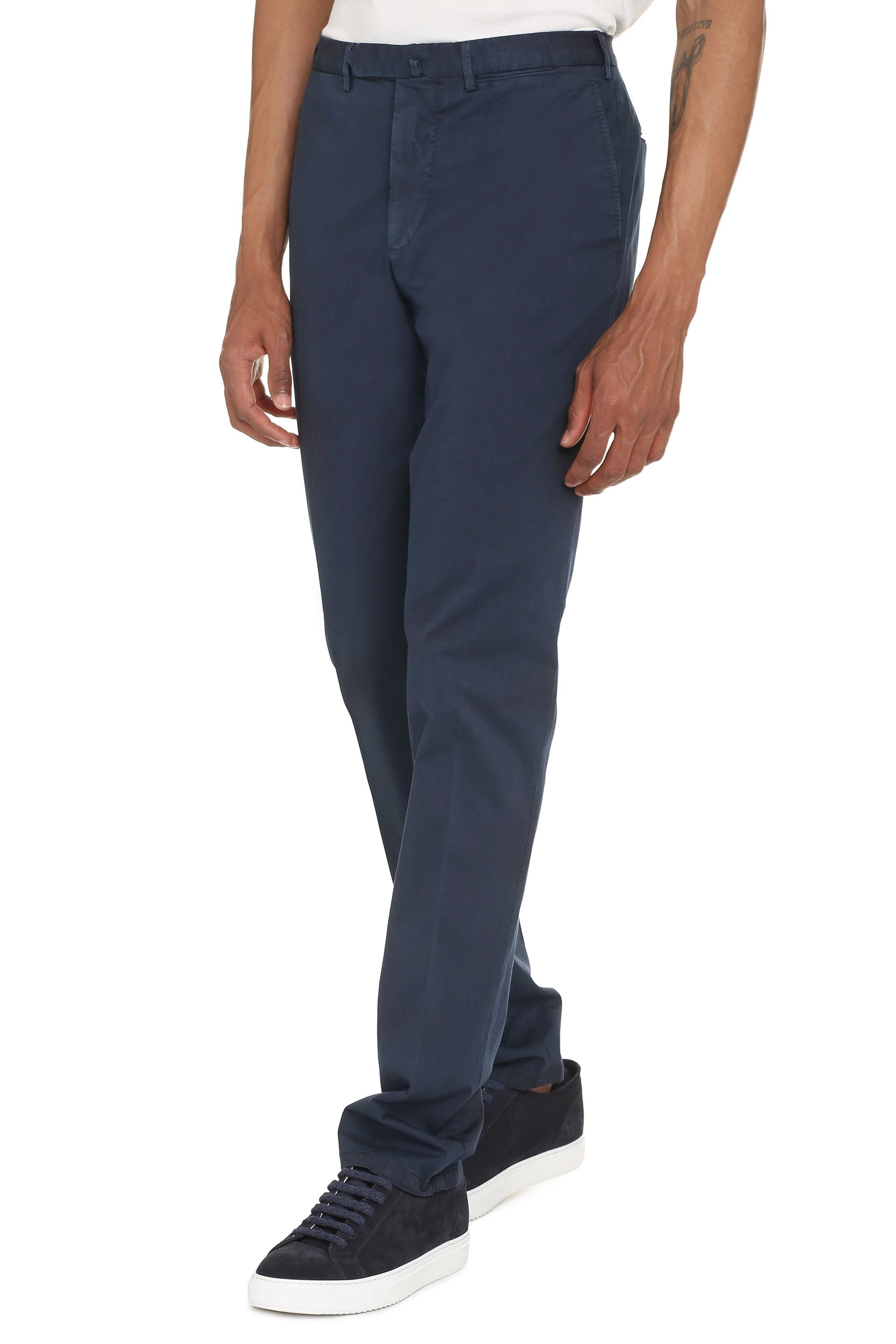 THE (Pants) - Stretch cotton chino trousers