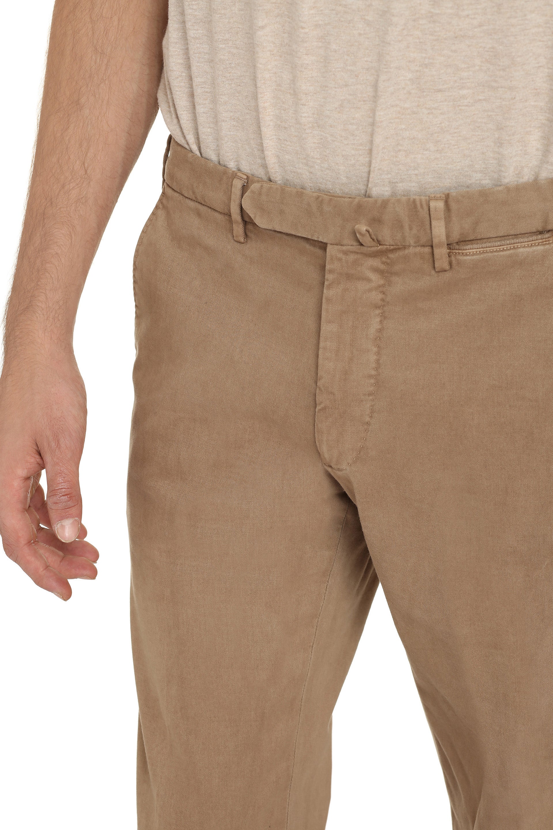 THE (Pants) - Stretch cotton chino trousers