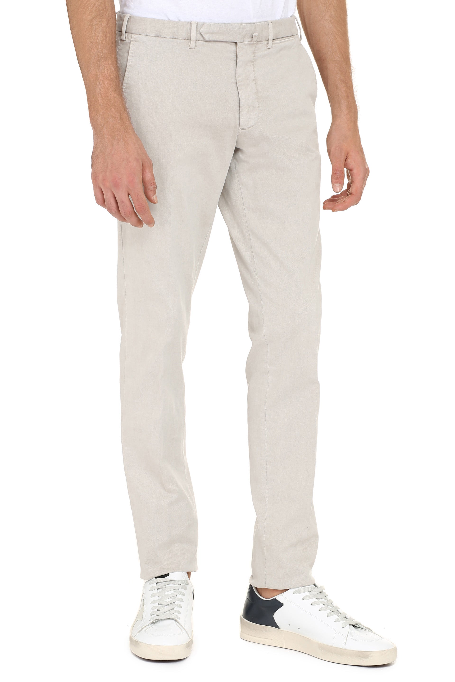 THE (Pants) - Stretch cotton chino trousers