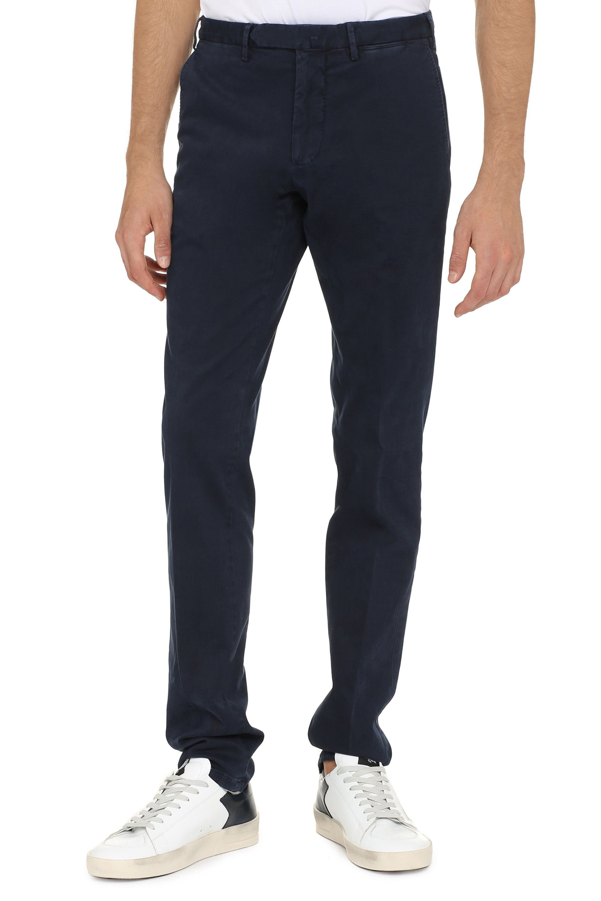 THE (Pants) - Stretch cotton chino trousers