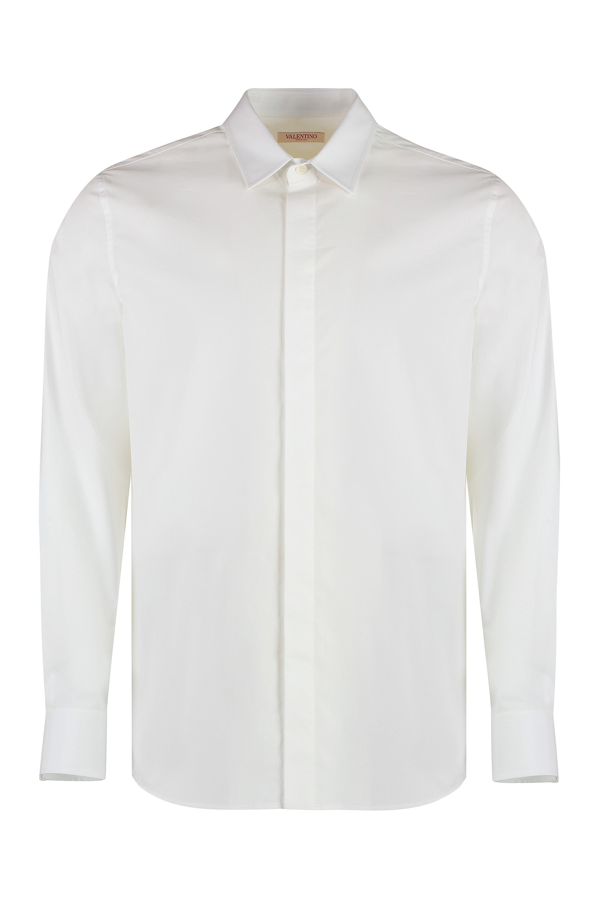 Cotton poplin shirt
