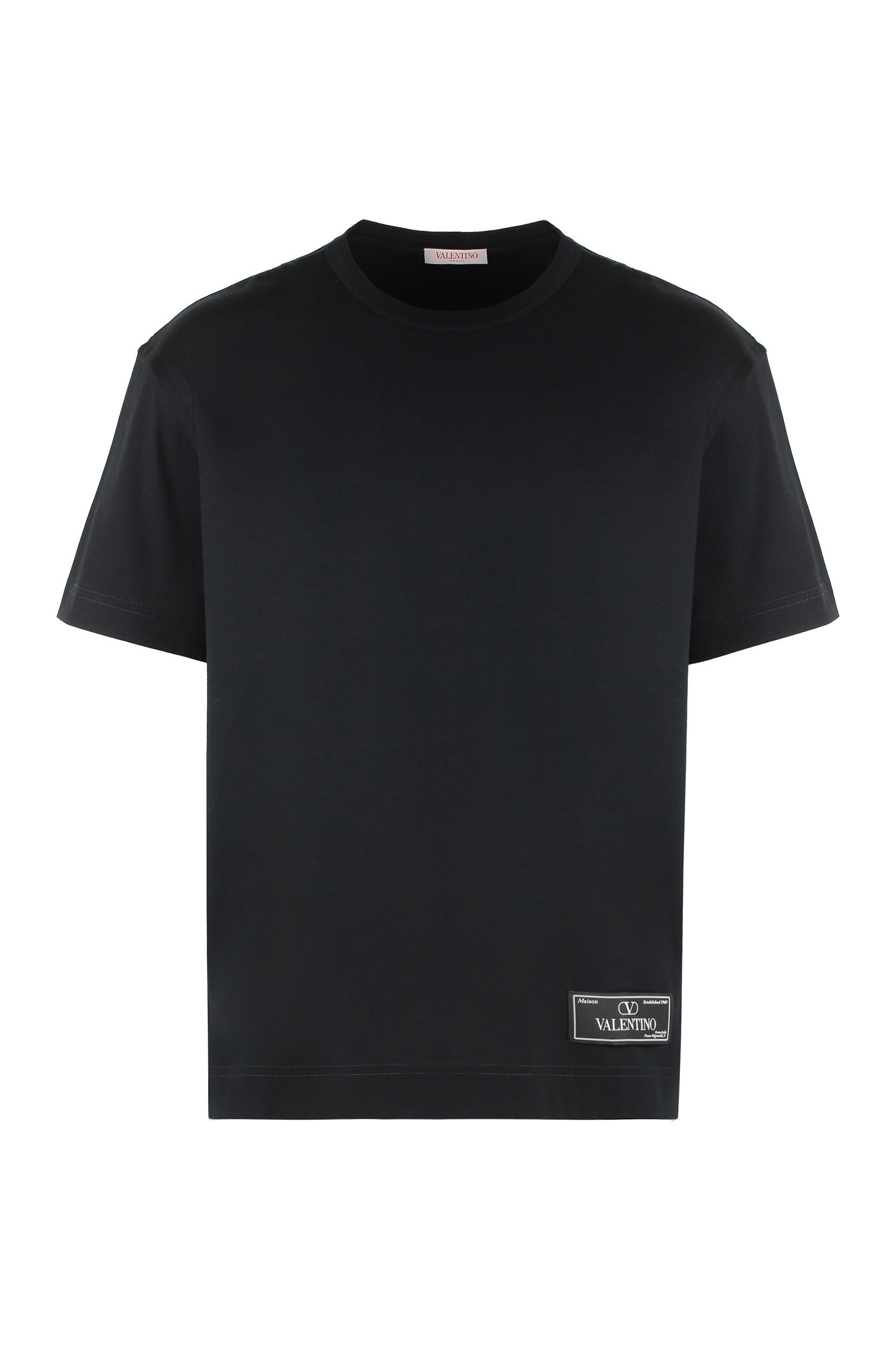 Cotton crew-neck T-shirt