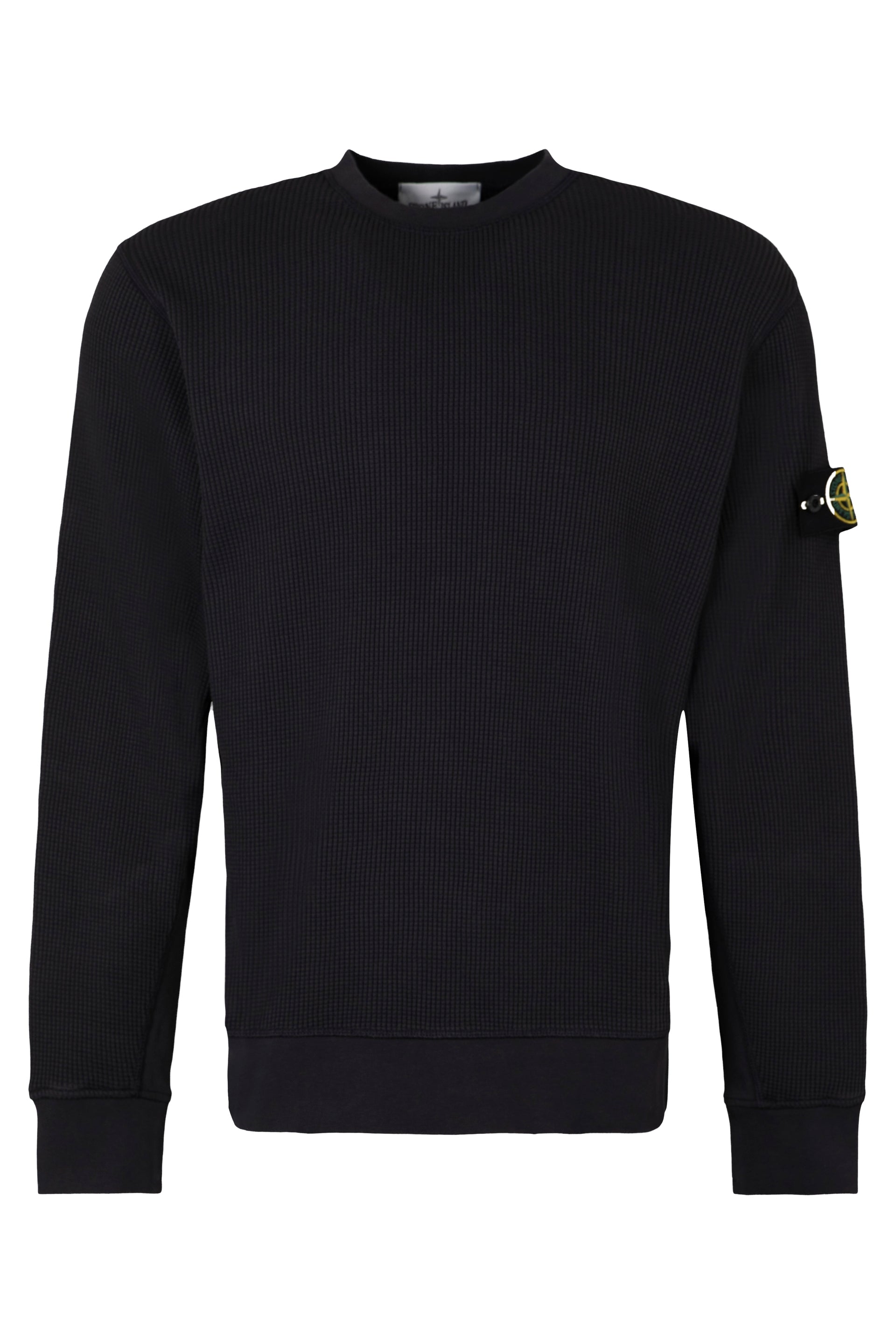 Cotton crew-neck sweatshirt