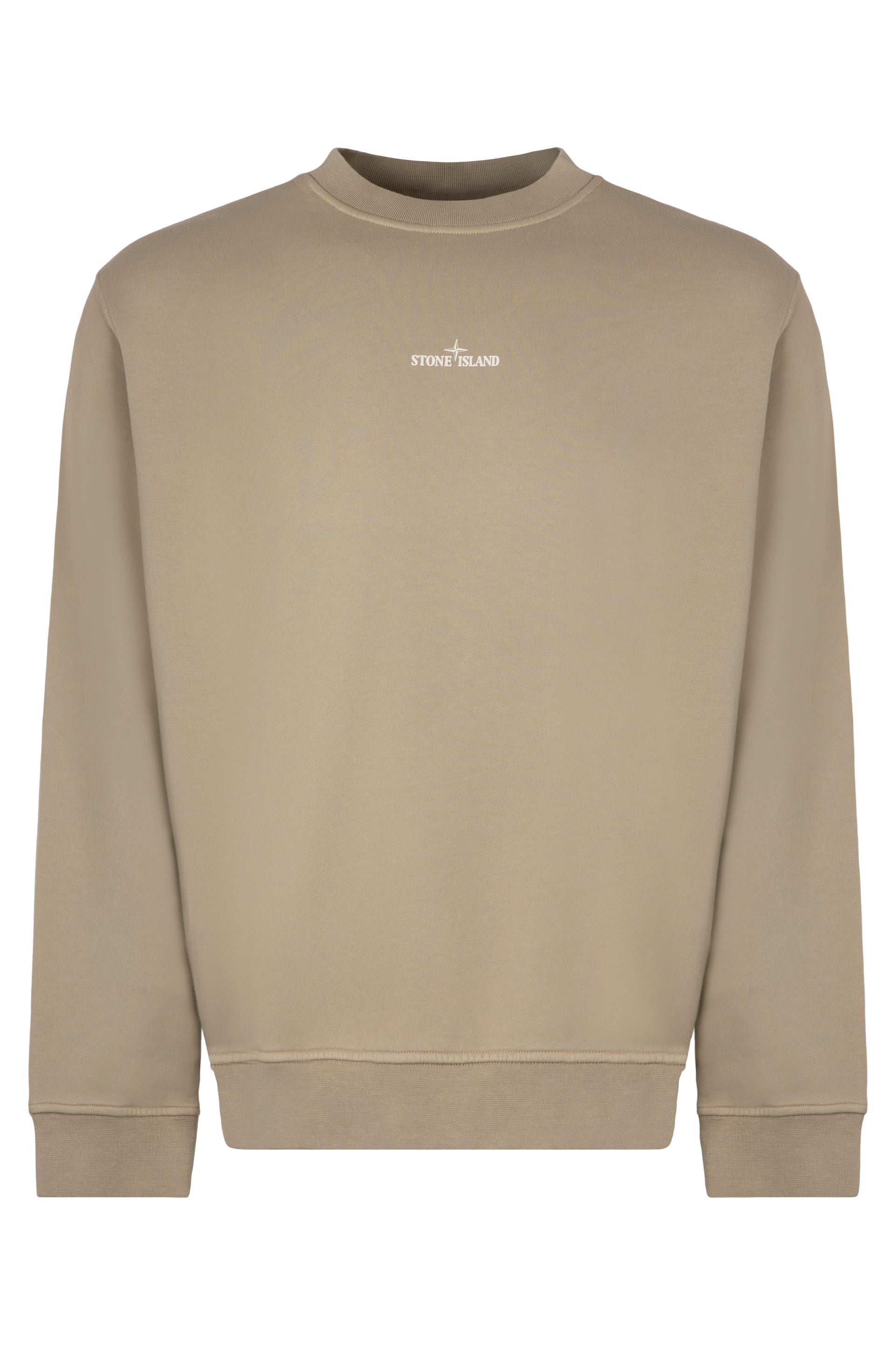 Cotton crew-neck sweatshirt