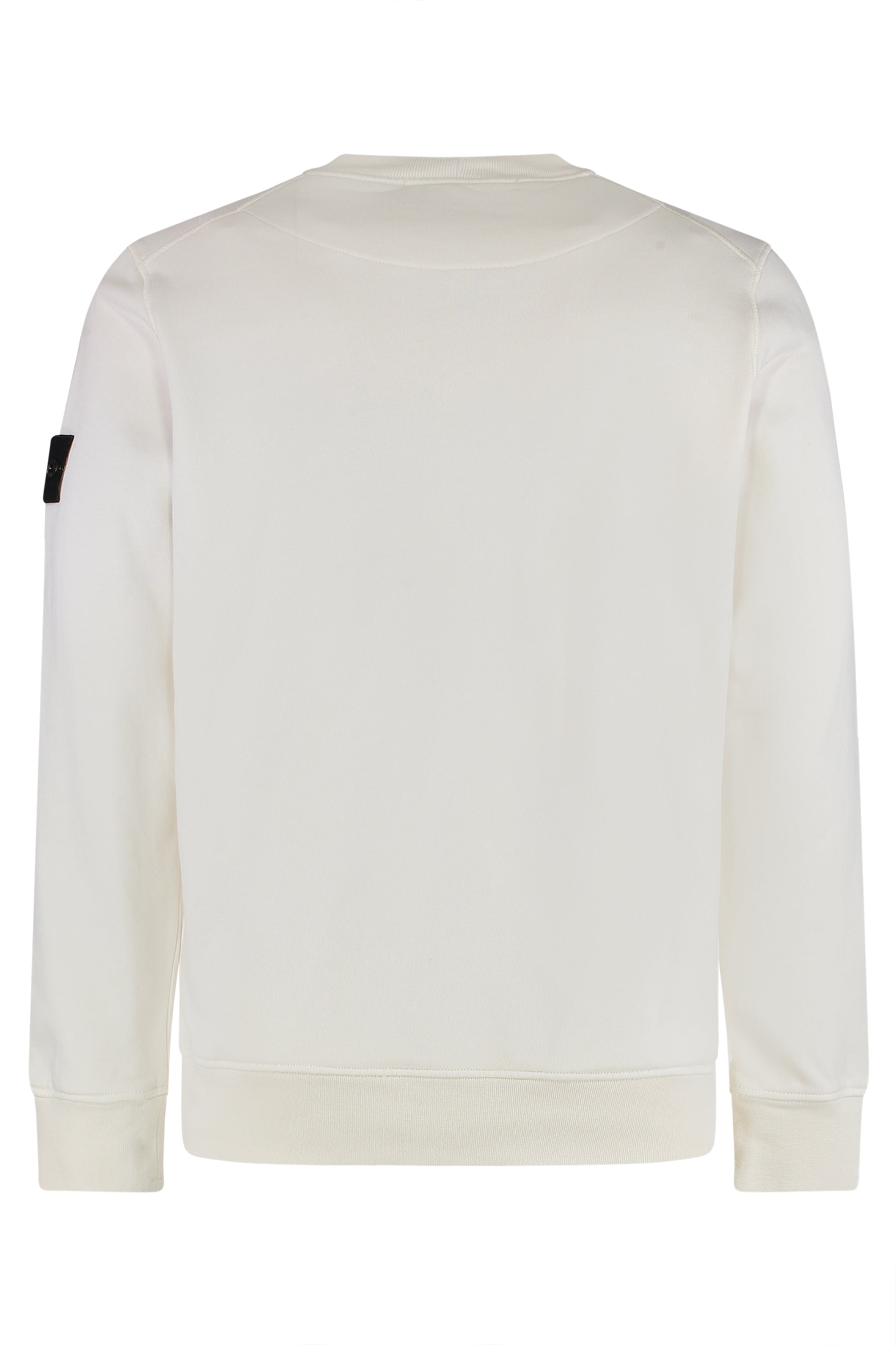 Crew neck sweatshirt in organic cotton