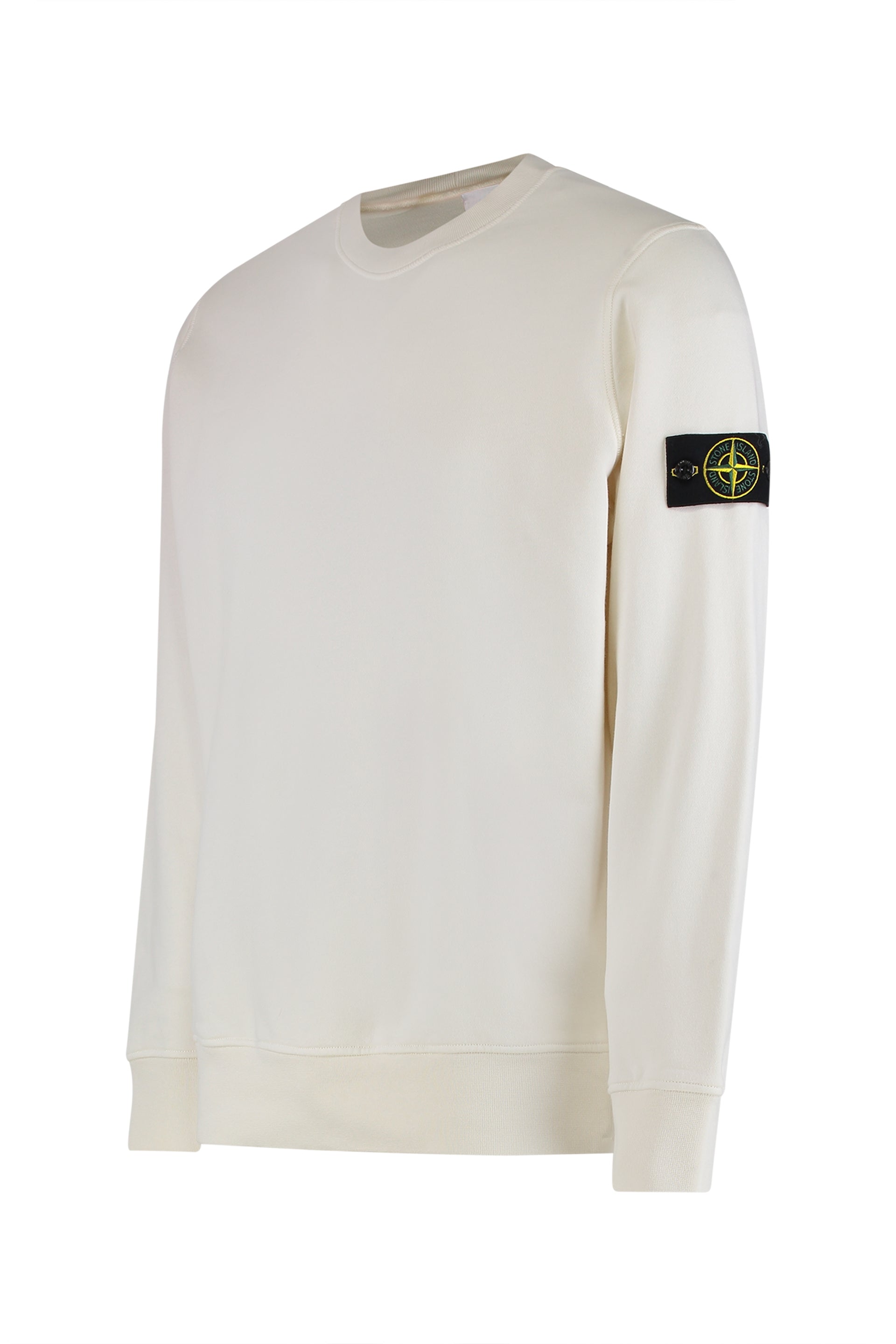 Crew neck sweatshirt in organic cotton
