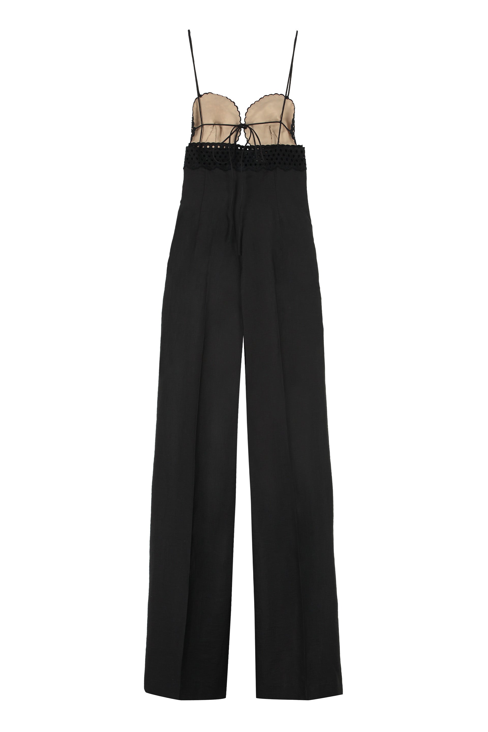 Wide-leg pants jumpsuit