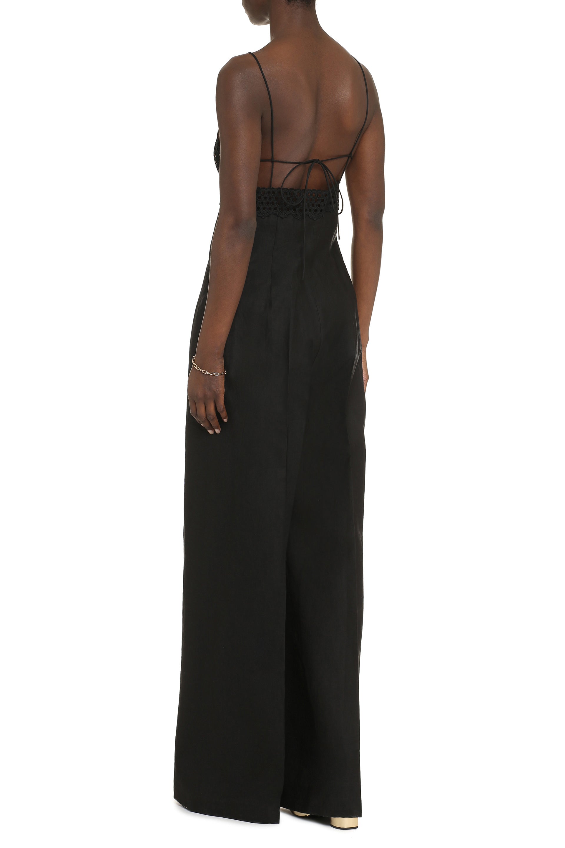 Wide-leg pants jumpsuit