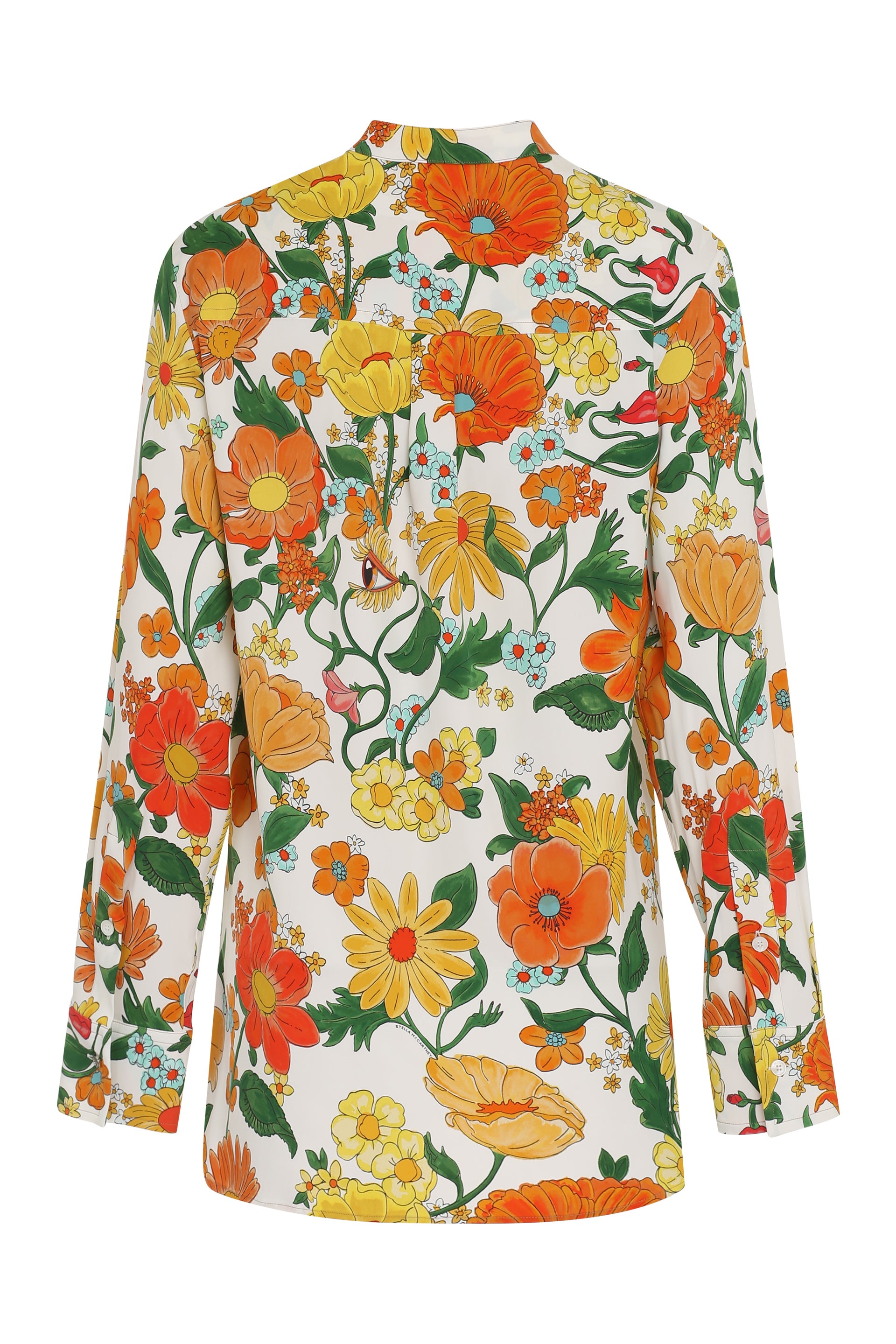 Printed viscose shirt