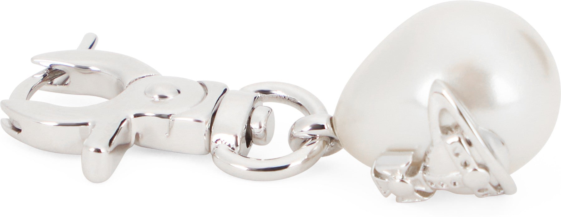 Earring with orb pendant