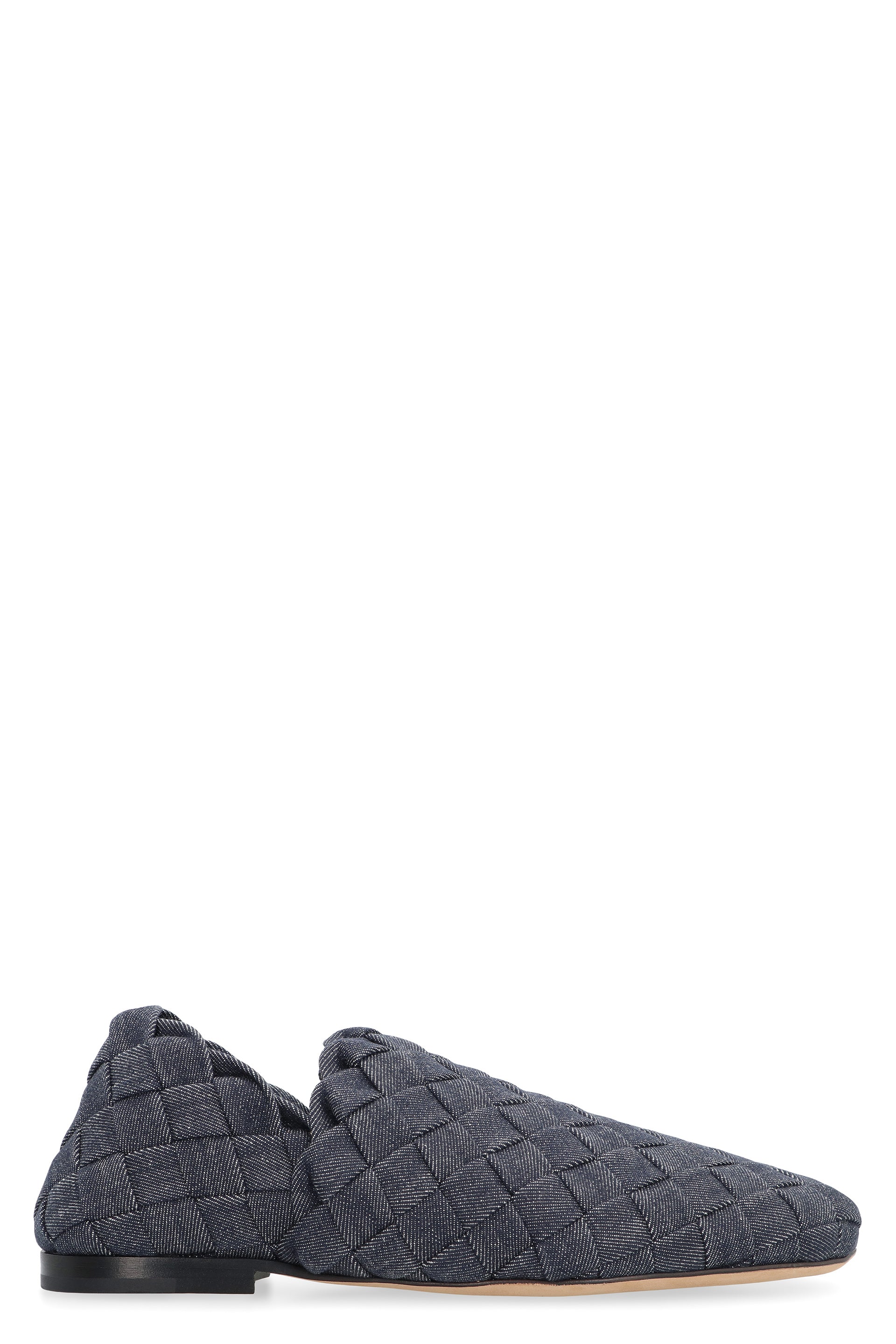 Denim slippers