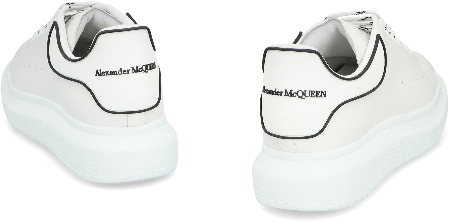 Leather chunky sneakers