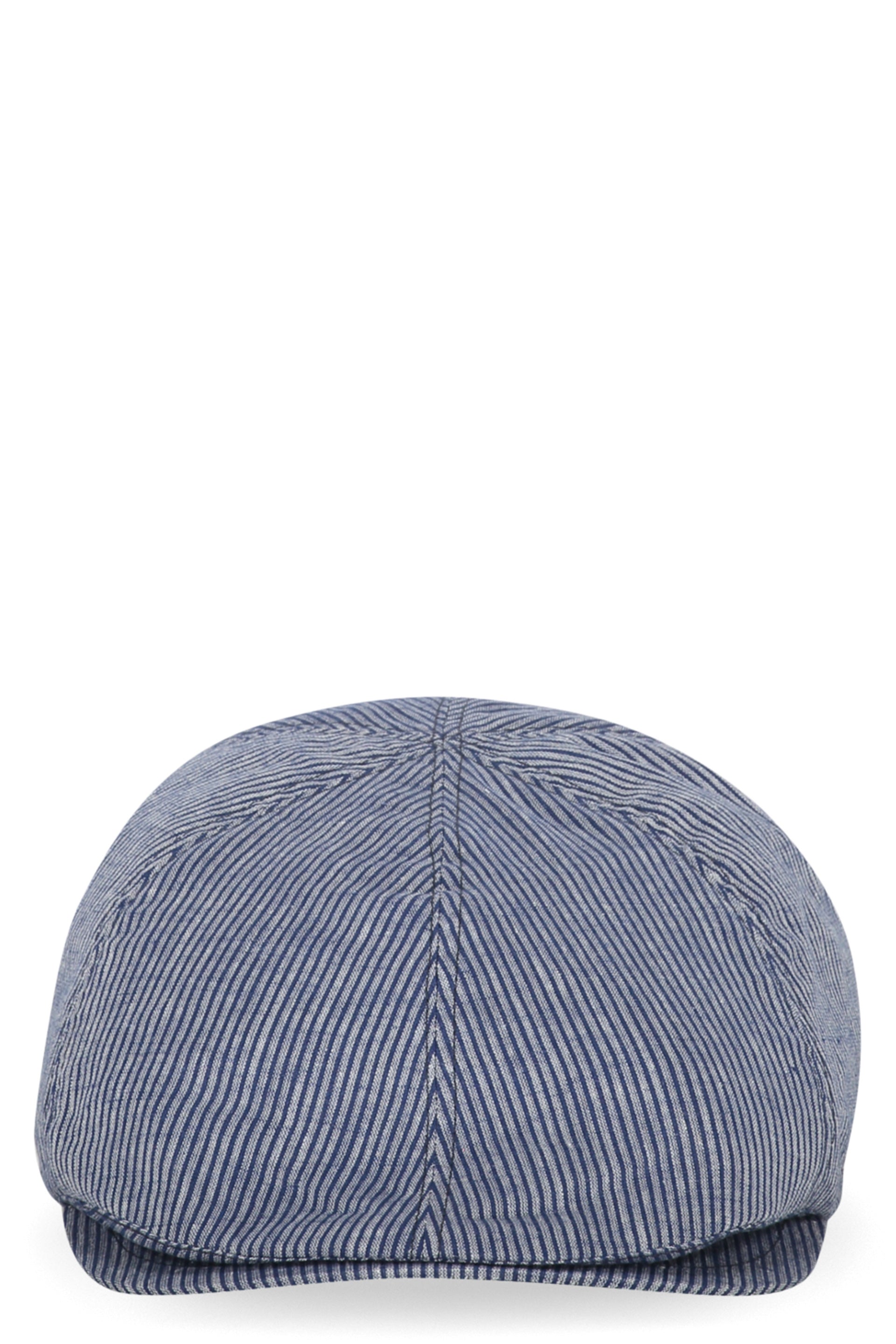 Flat canvas cap