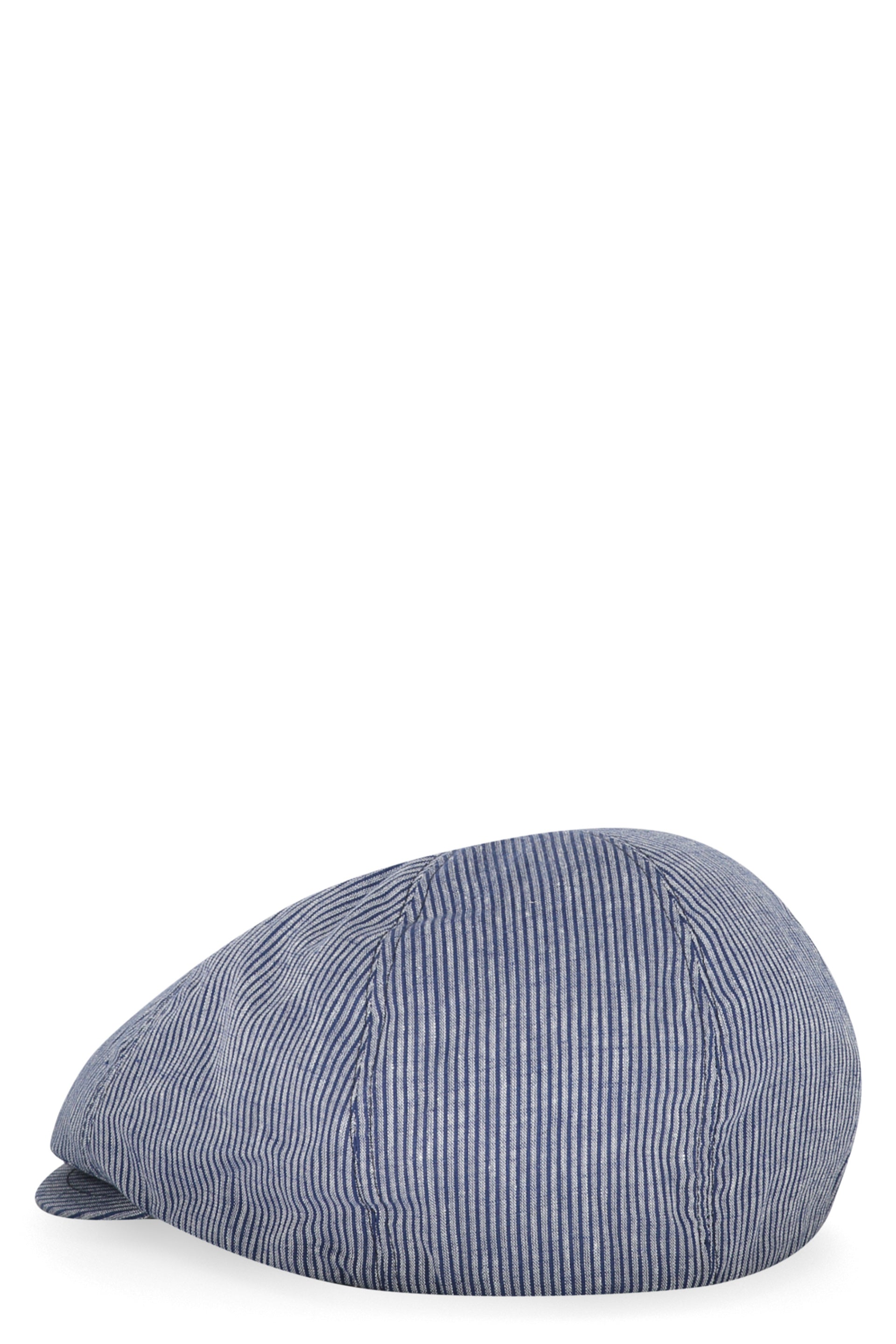 Flat canvas cap