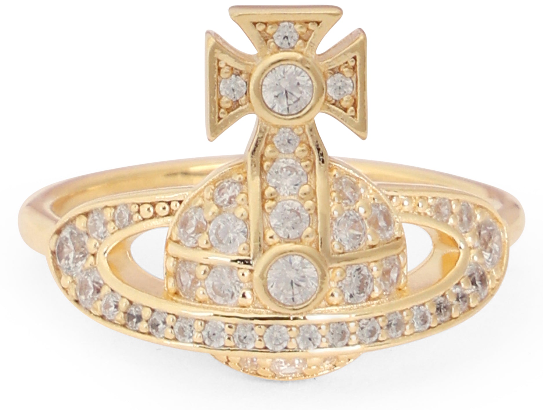 Little Orb ring with crystals