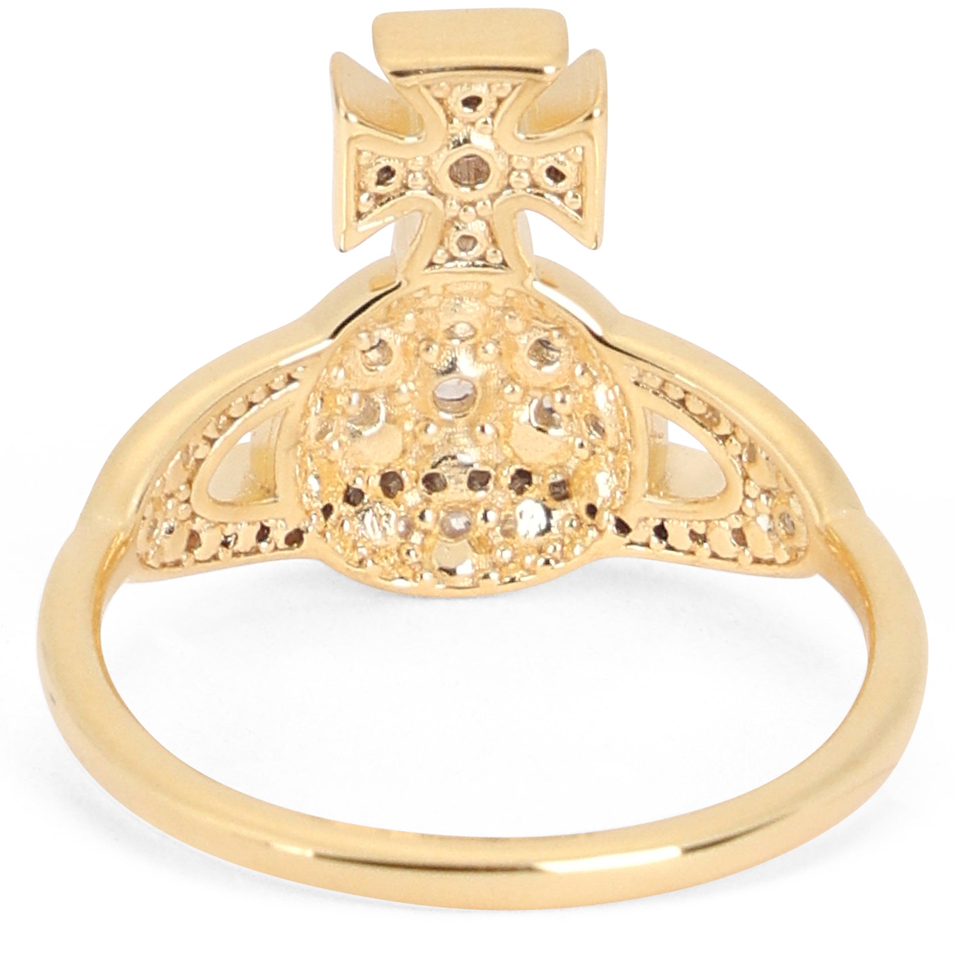 Little Orb ring with crystals