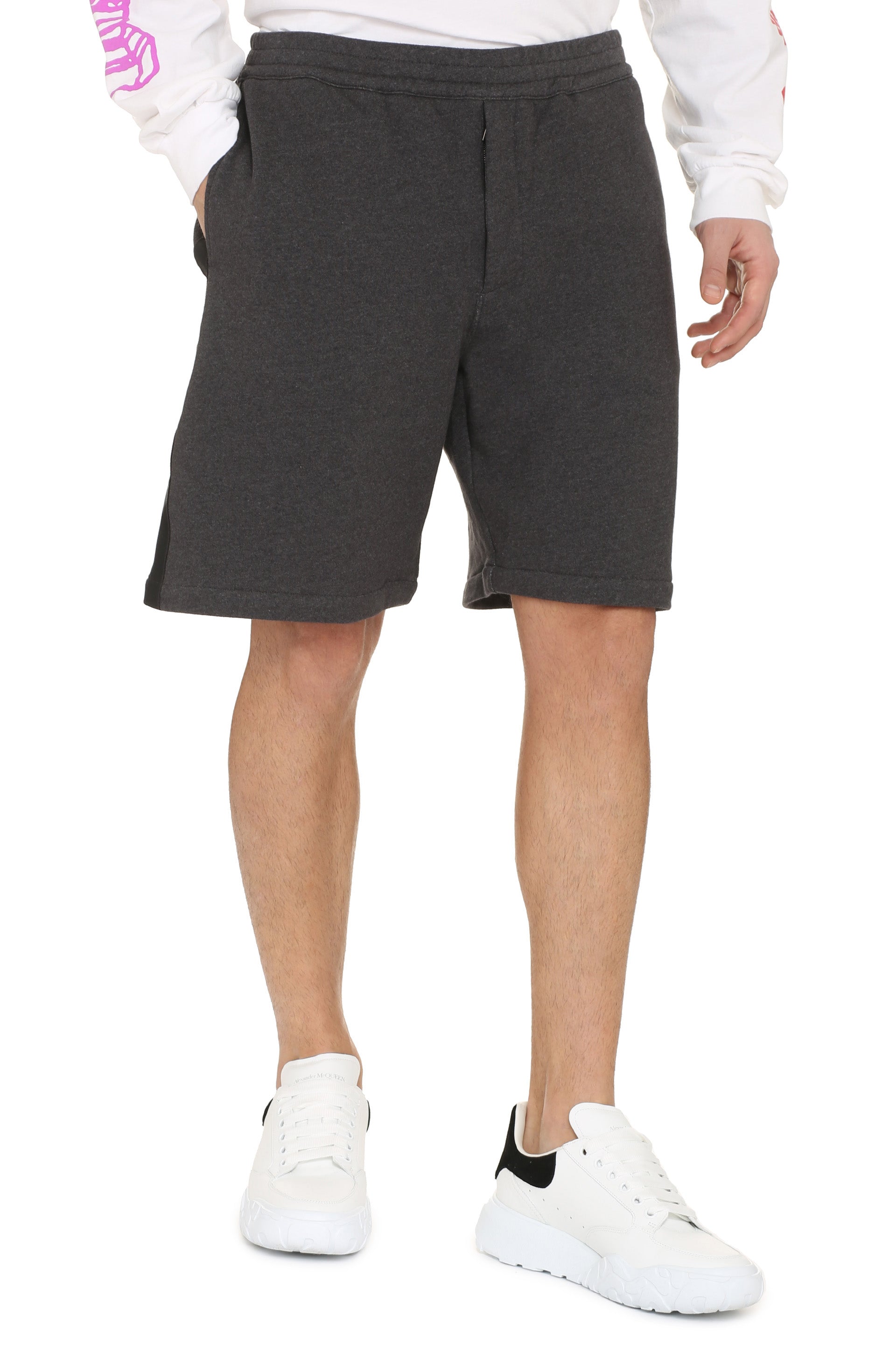 Cotton bermuda shorts