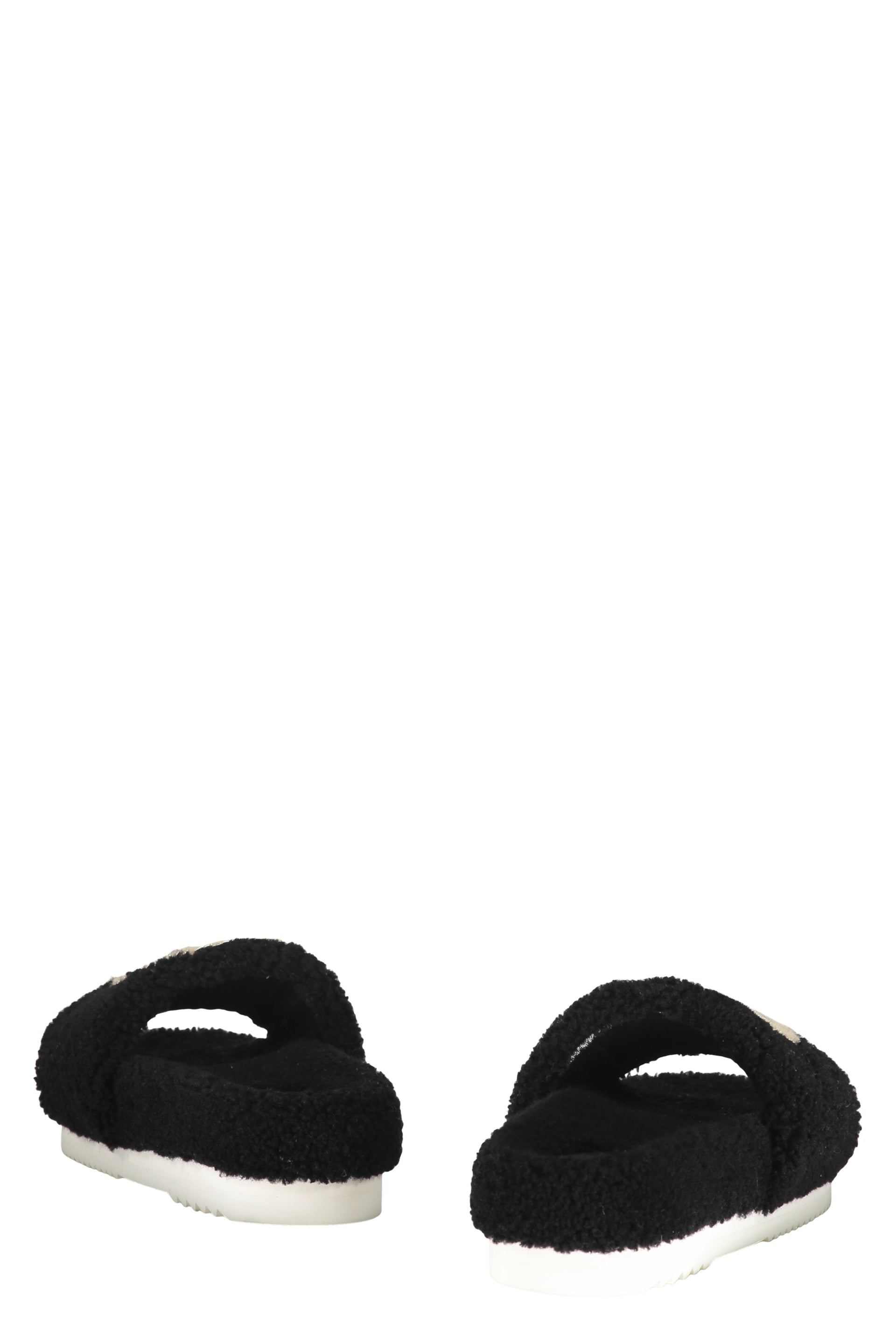 Black comfortable elegant slides for everyday use