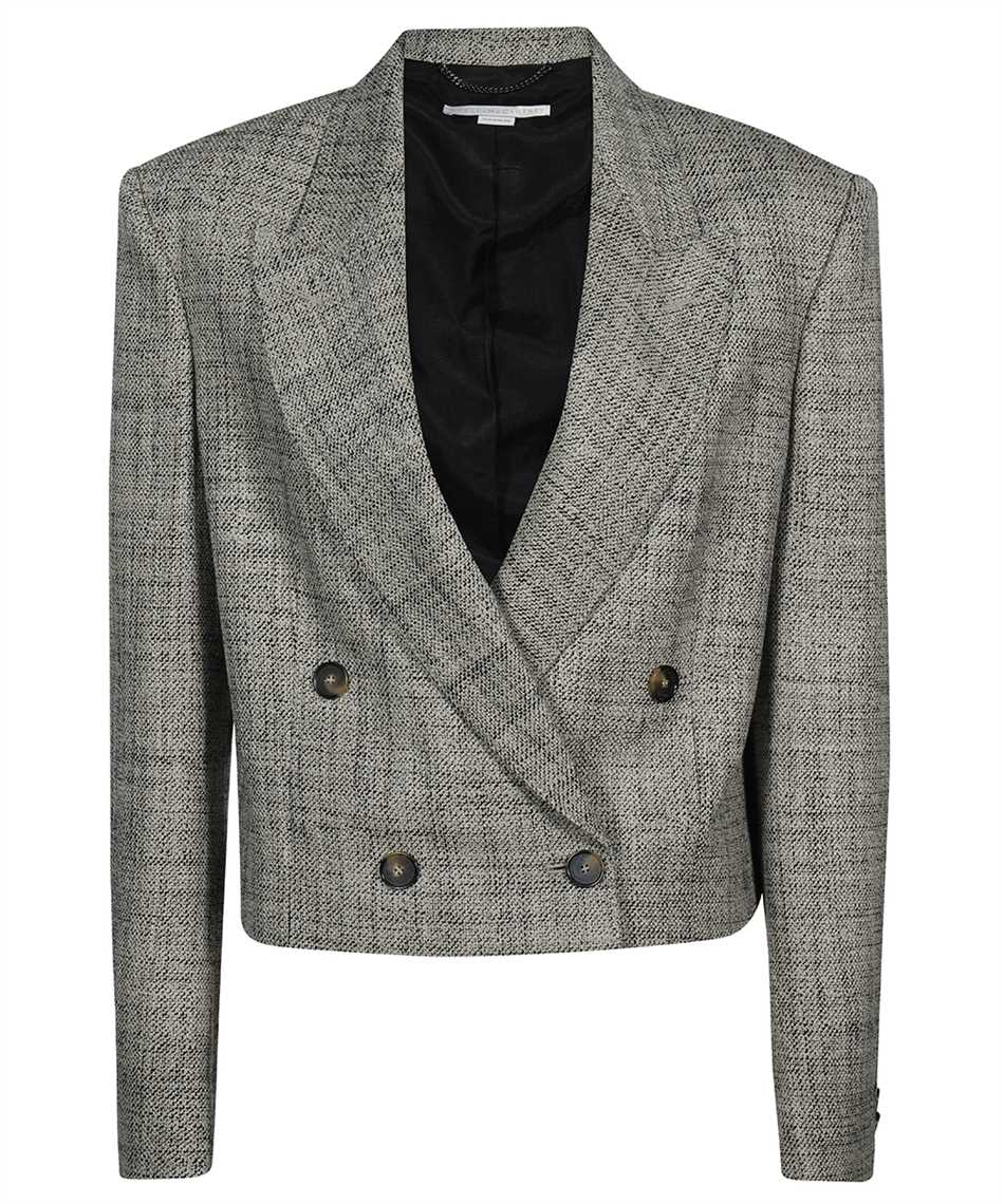 Double-breasted wool blazer