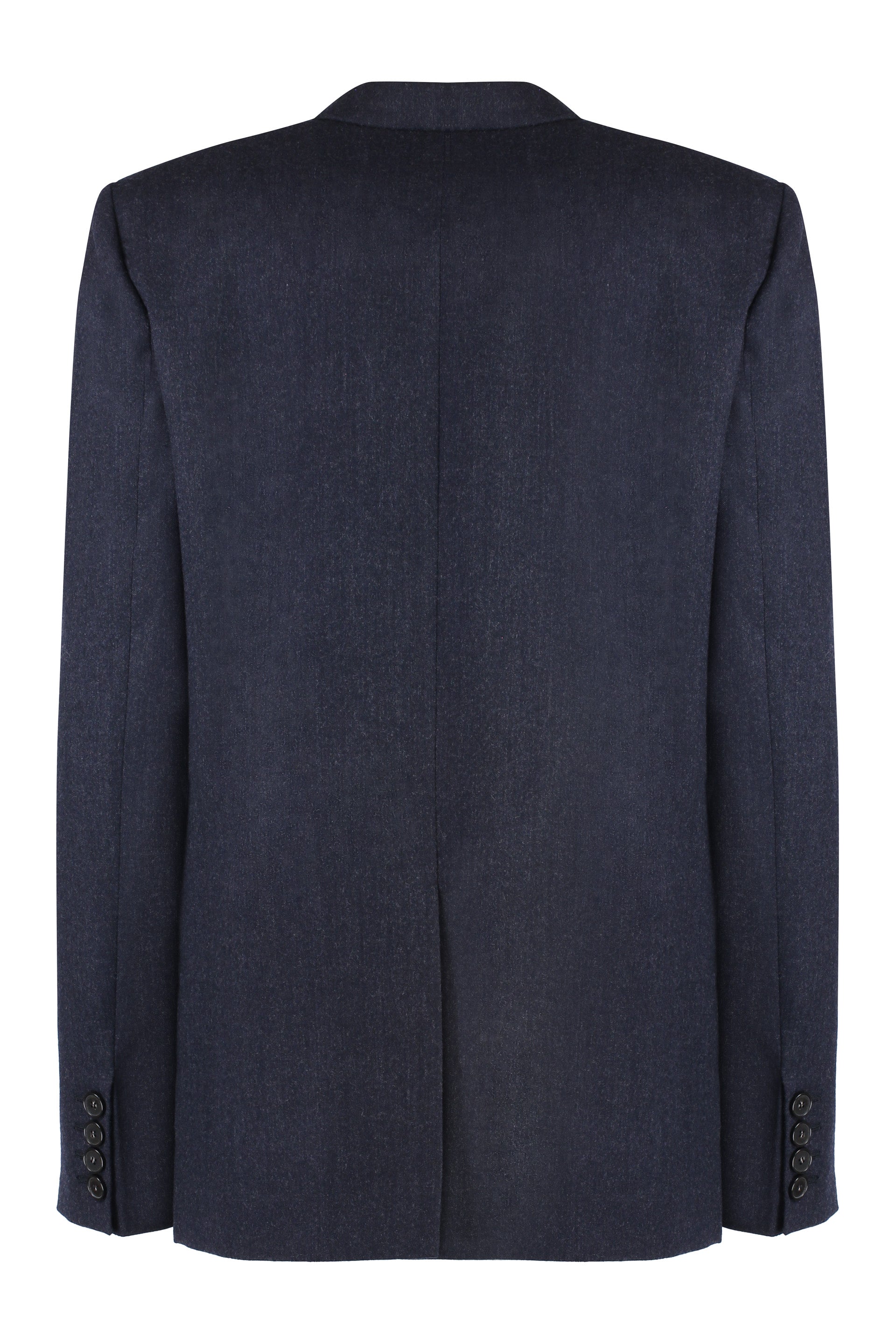 Wool single-breasted blazer